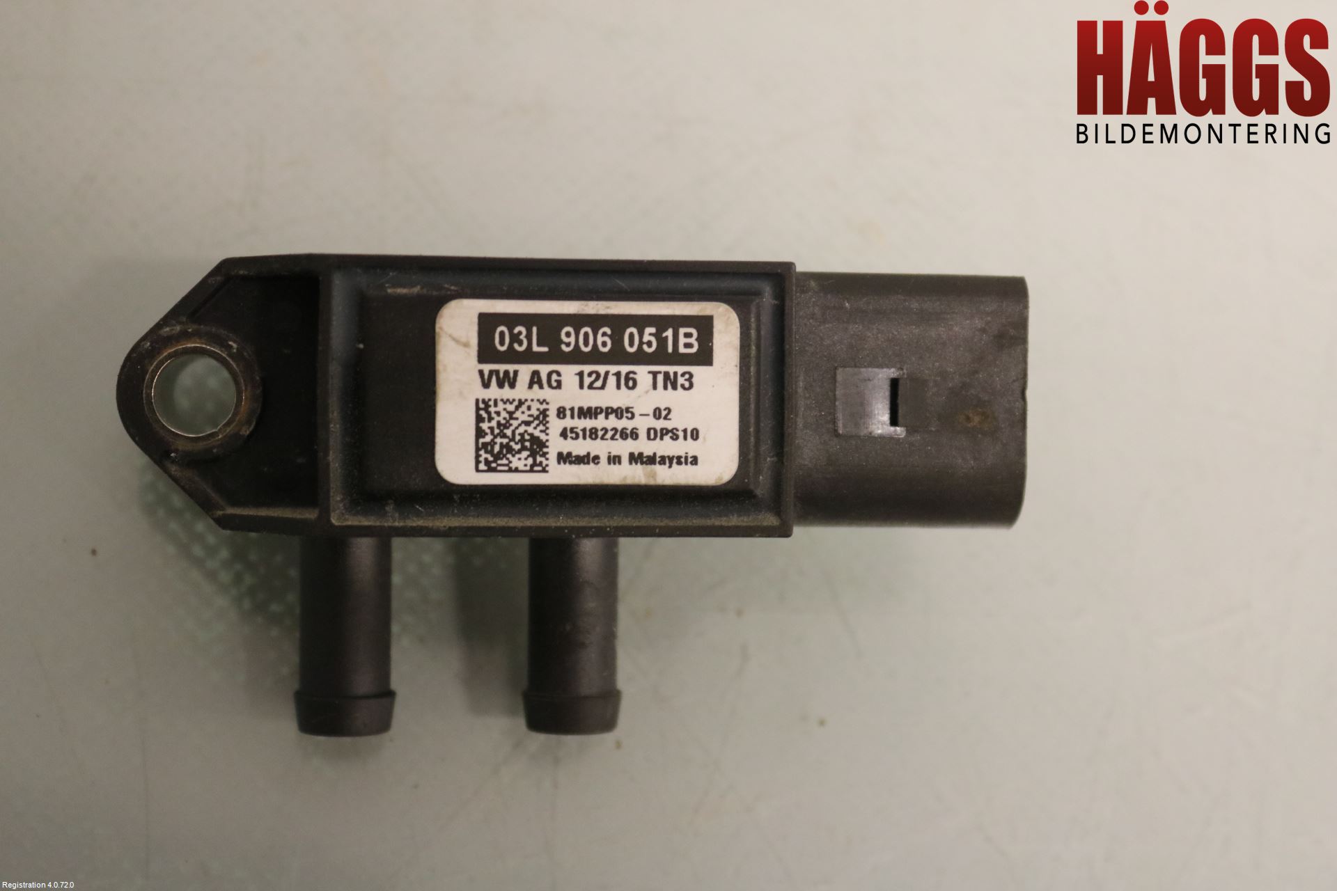 Volkswagen VW CADDY 16-20 Givare Temp-Tryck Avgas