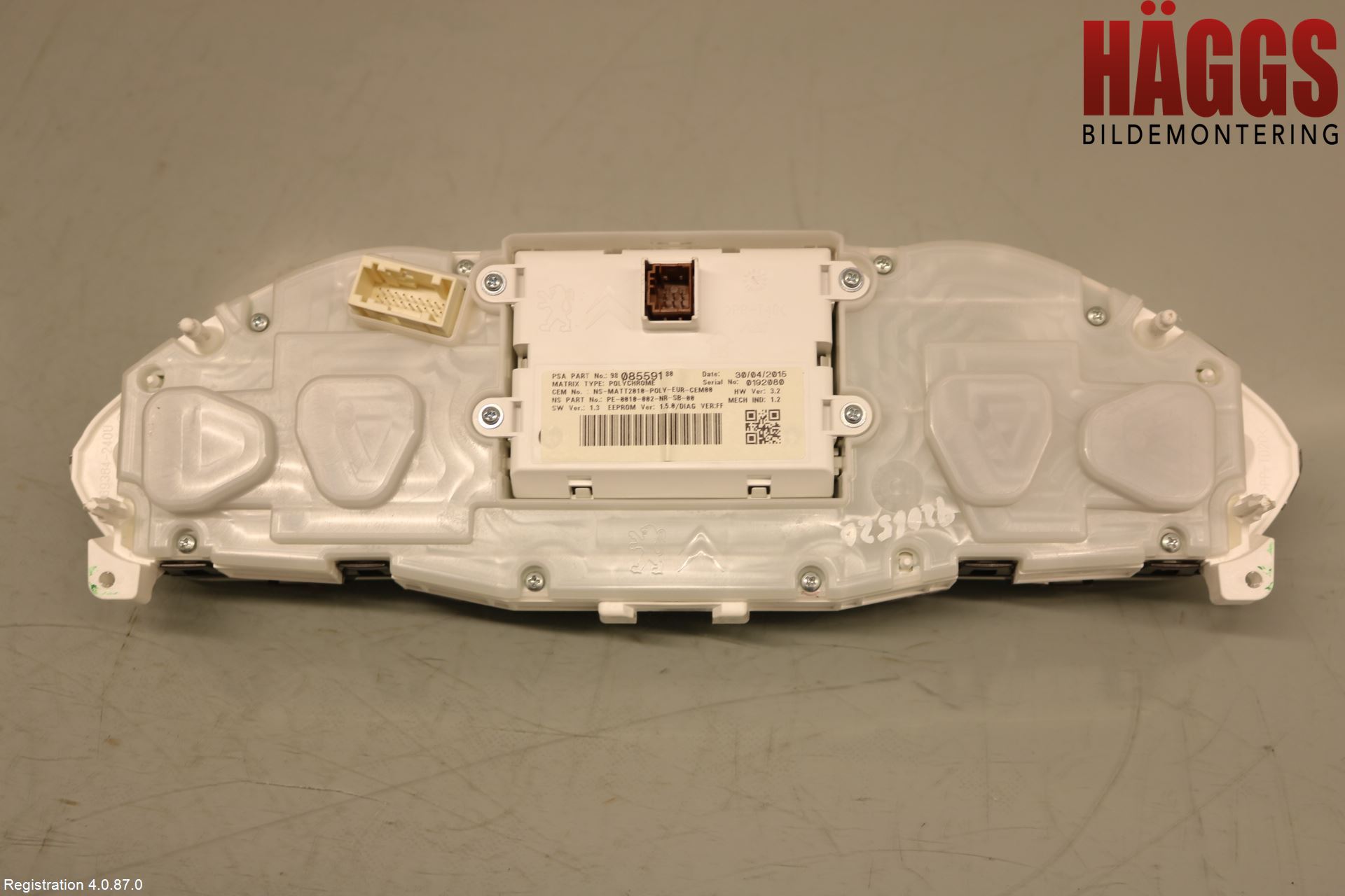 Peugeot 2008 13-20 Instrument Komb