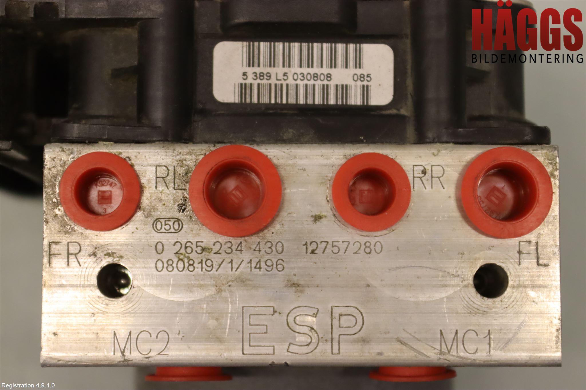 Saab 9-5     06-10 Abs Hydraulaggregat
