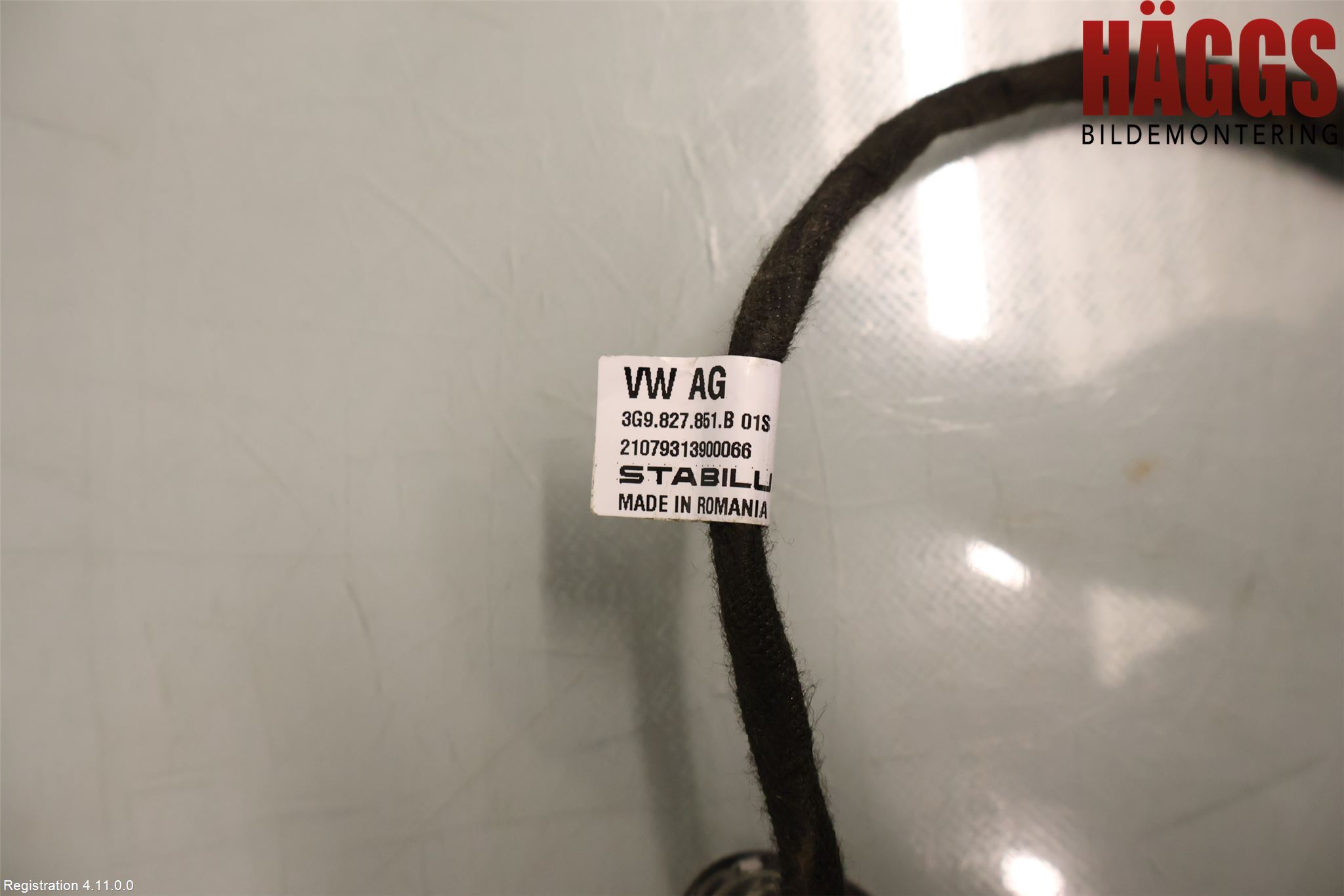 Volkswagen VW PASSAT 15-19 Bakluckeöppnare Automatisk
