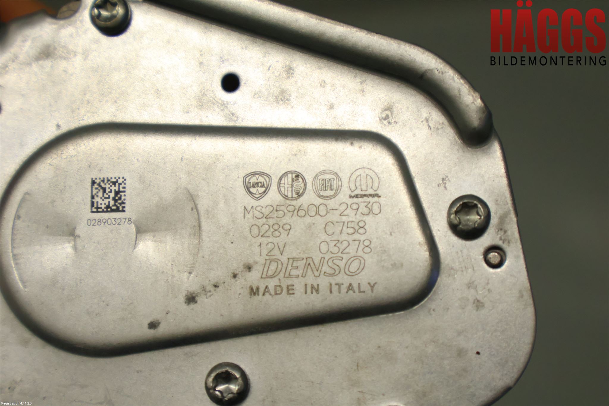 Jeep RENEGADE Torkarmotor Baklucka