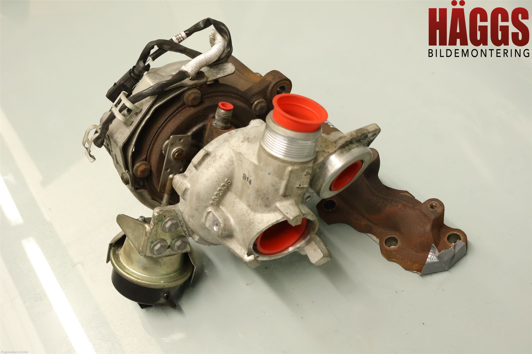 Volkswagen VW PASSAT 15-19 Turboaggregat