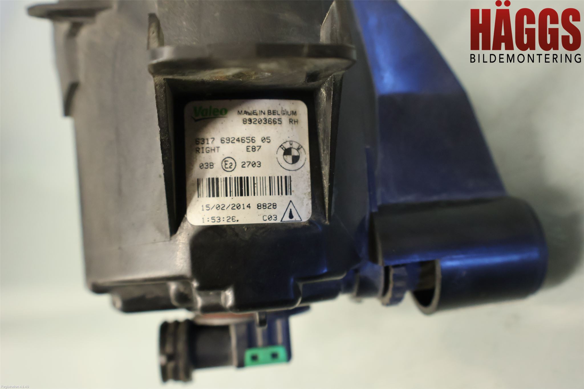 BMW 1 E87/81 5D/3D 03-11 Dimljus-Varselljus Fram