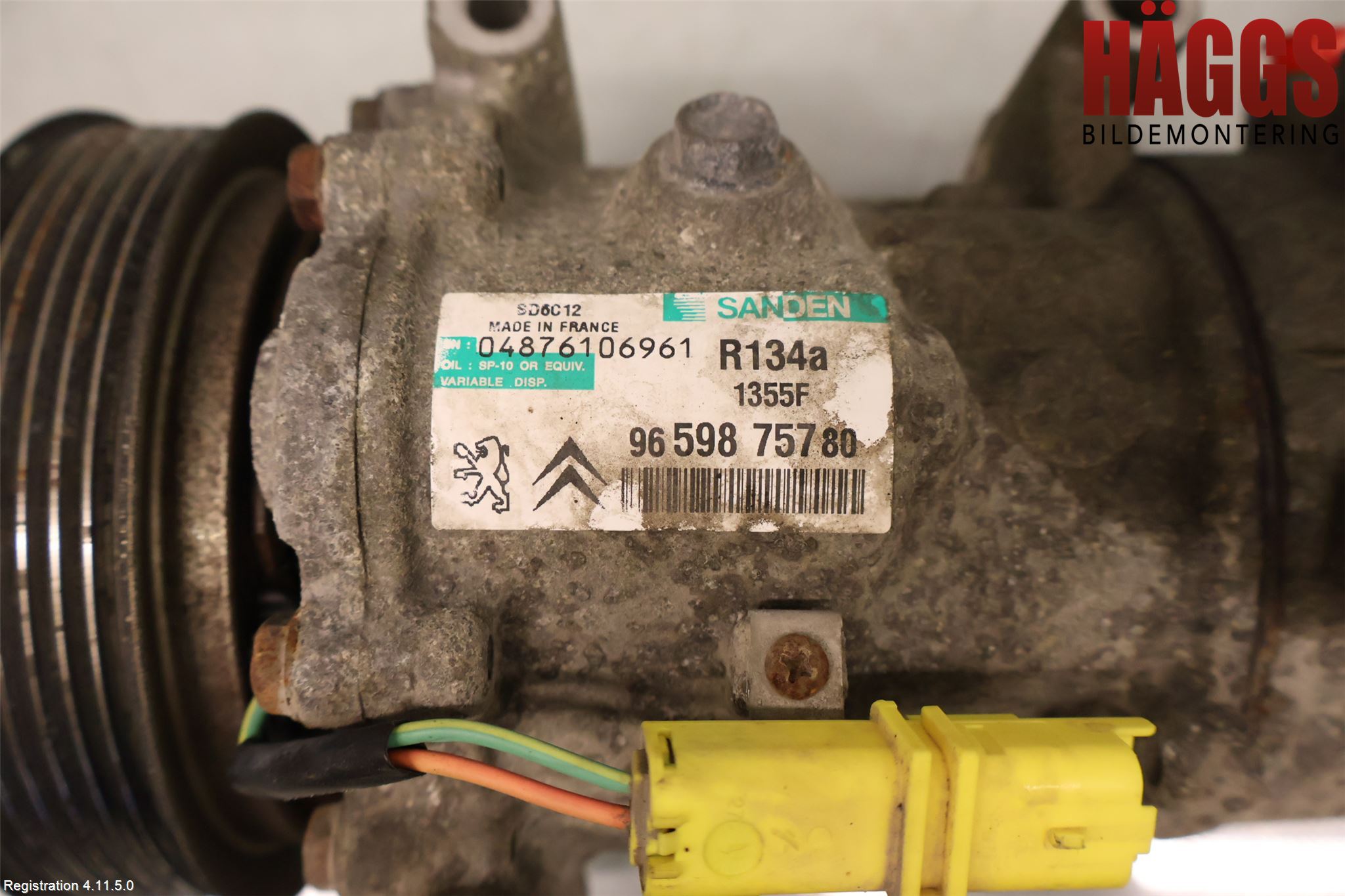 Citroen BERLINGO 08-18 Ac Kompressor