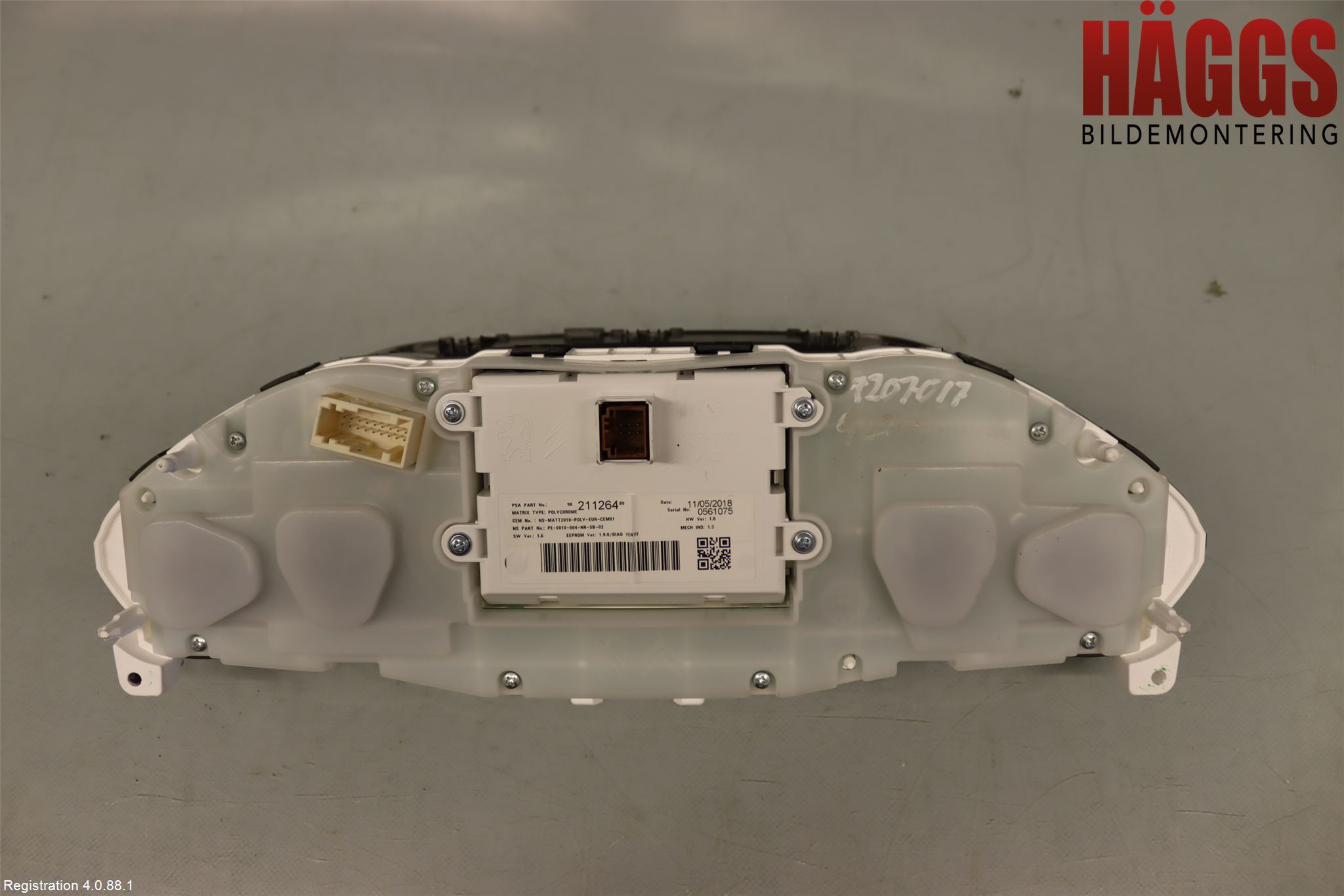 Peugeot 2008 13-20 Instrument Komb