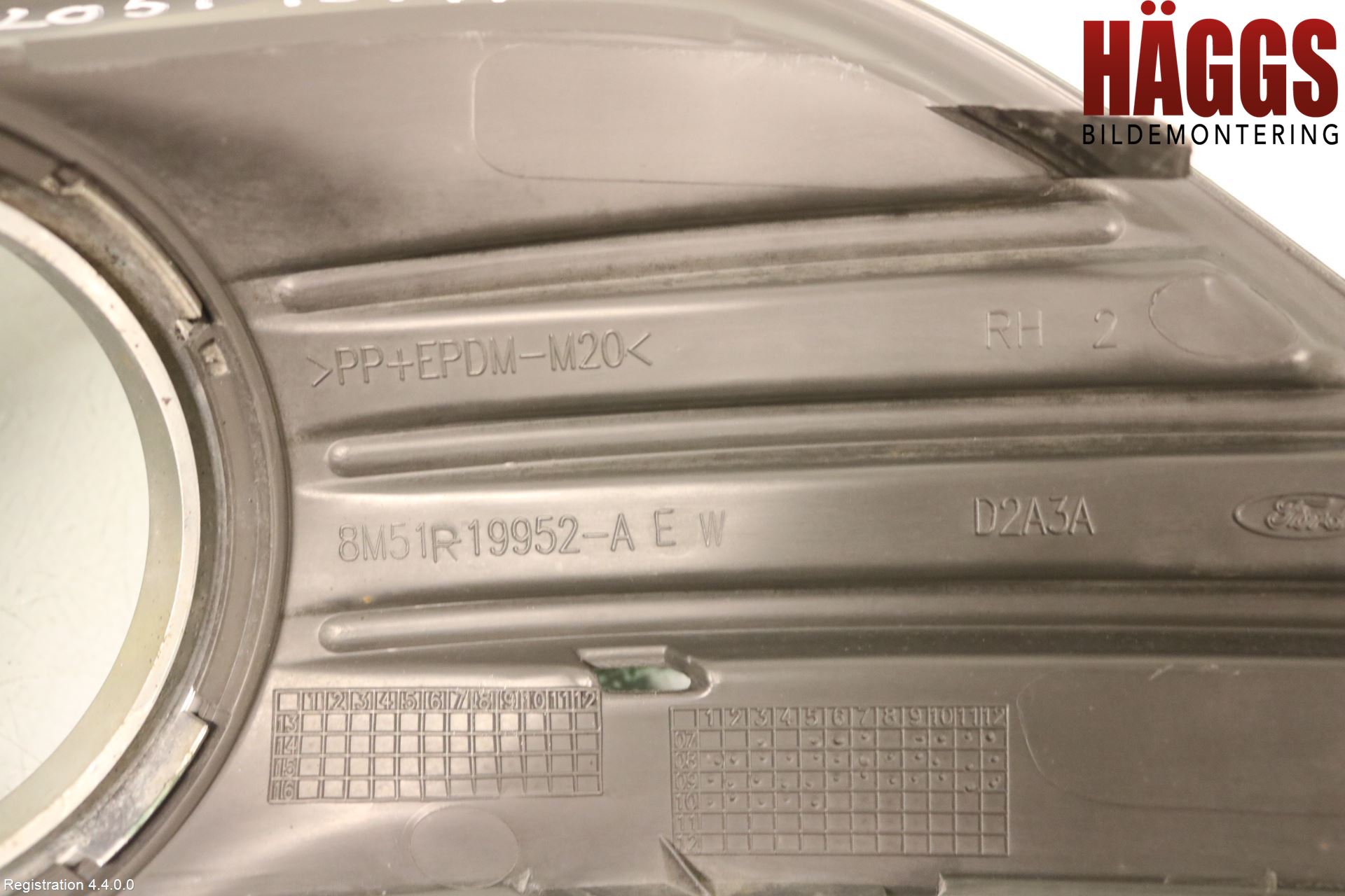 Ford FOCUS 08-11 Dimljussarg Fram