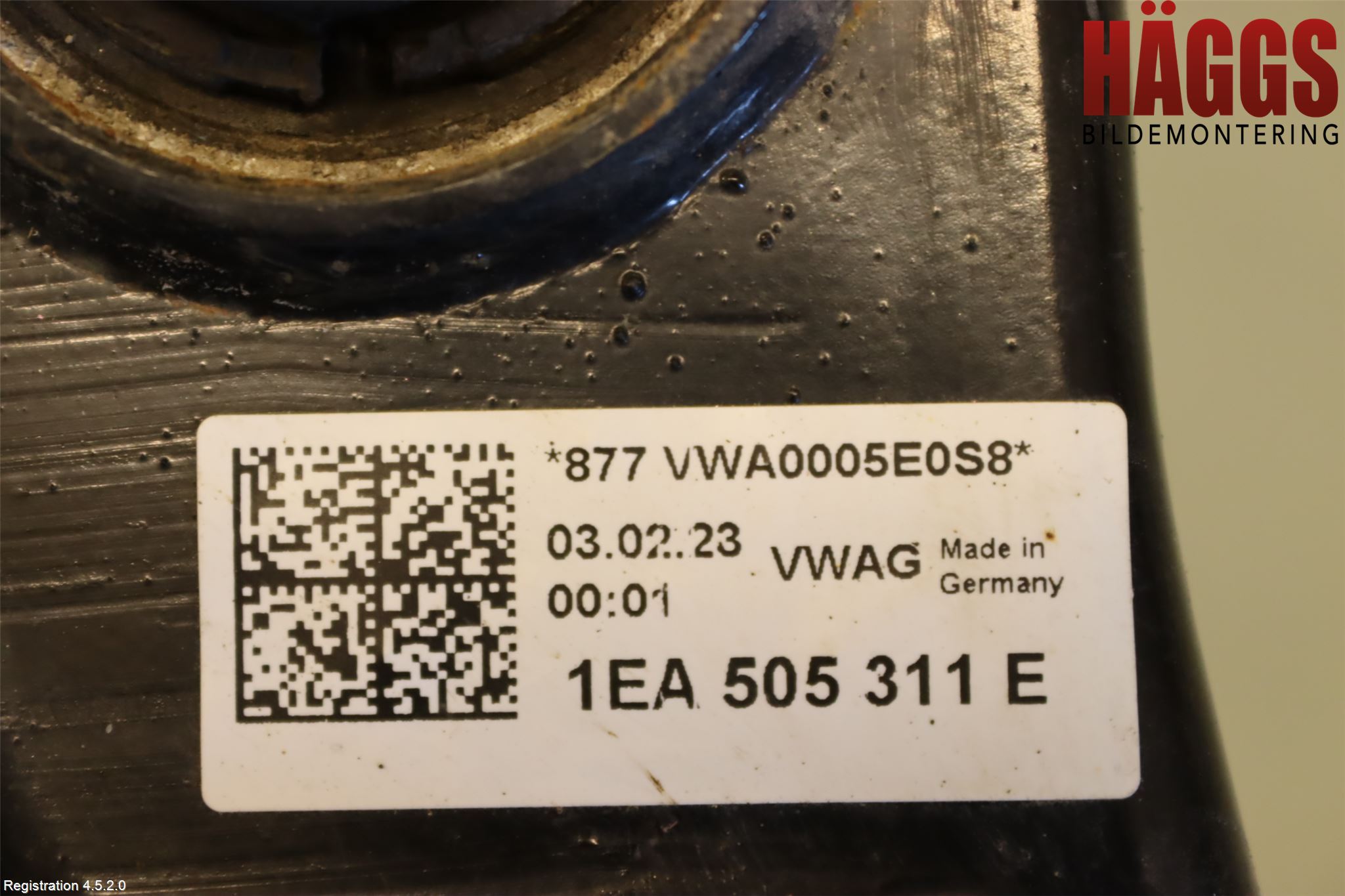 Volkswagen VW ID.3 21- Bärarm Bak Vänster