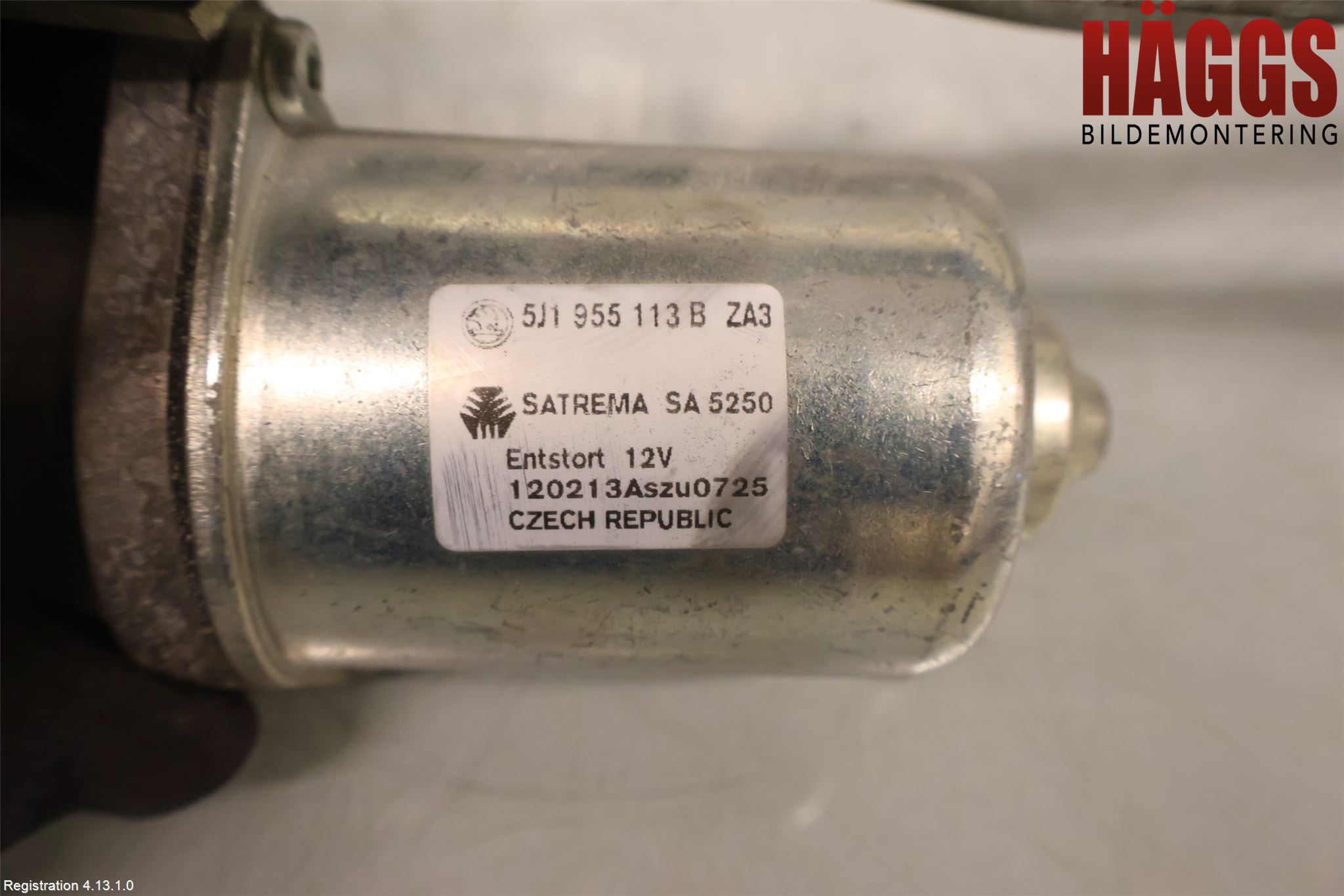 Skoda FABIA 07-14 Torkarmotor Vindruta