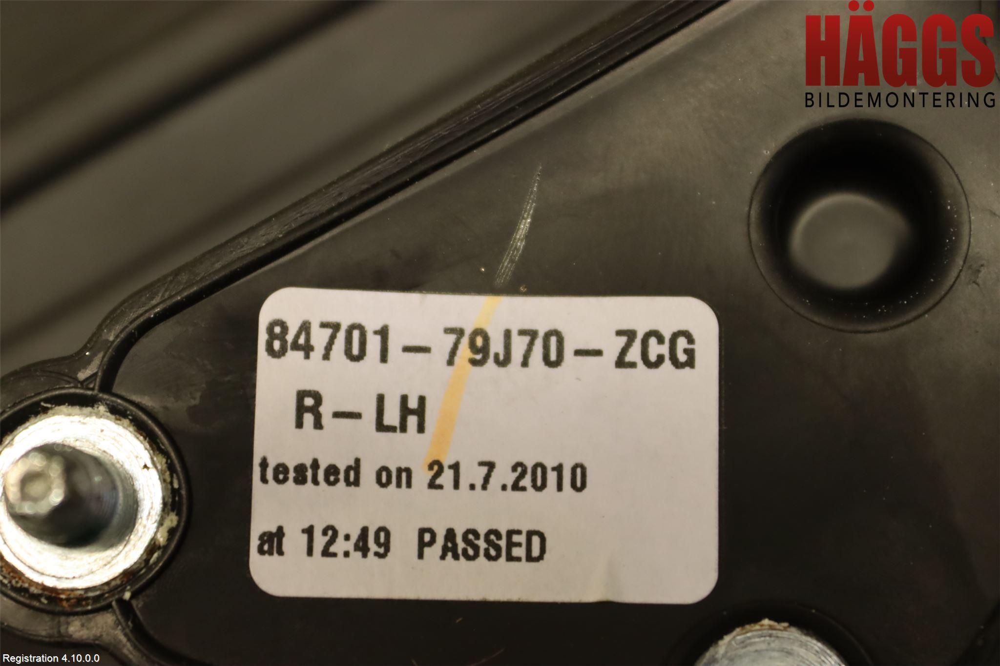 Suzuki SX4 10-13 Spegel Yttre El Hö