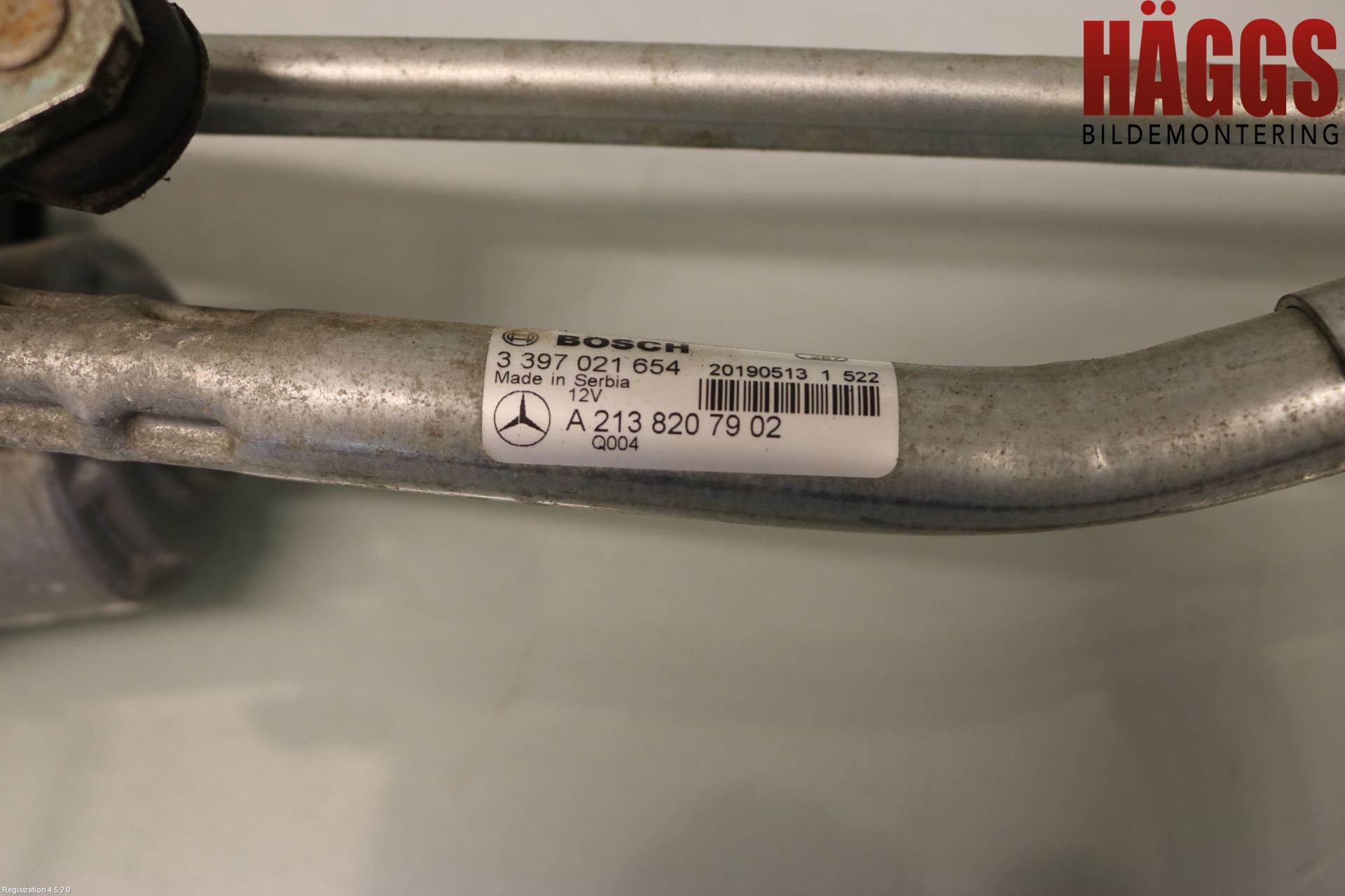Mercedes-Benz MB E-KLASS (W213) 16-23 Torkarmotor Vindruta