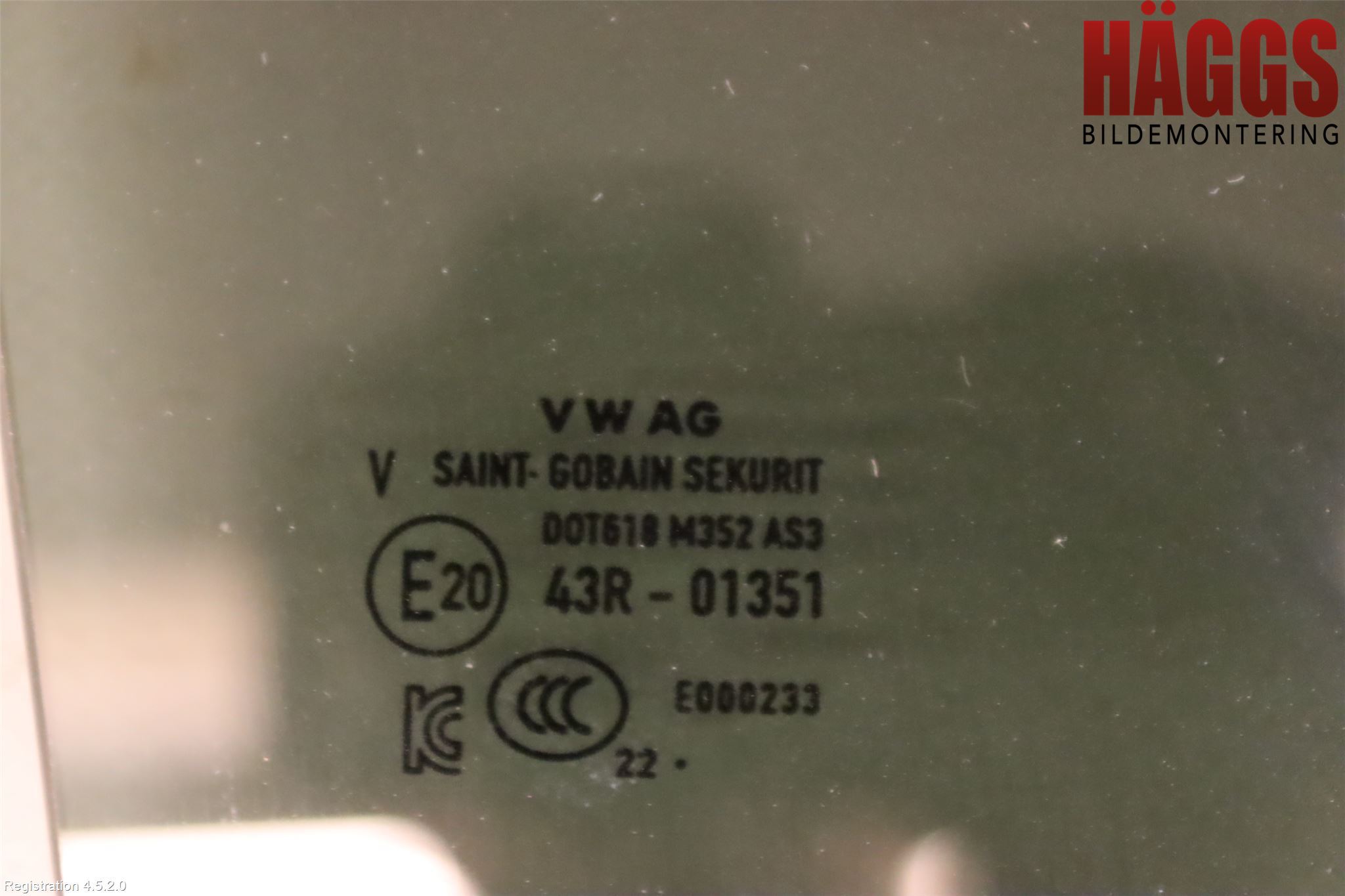 Volkswagen VW ID.3 21- Dörruta Bak Höger