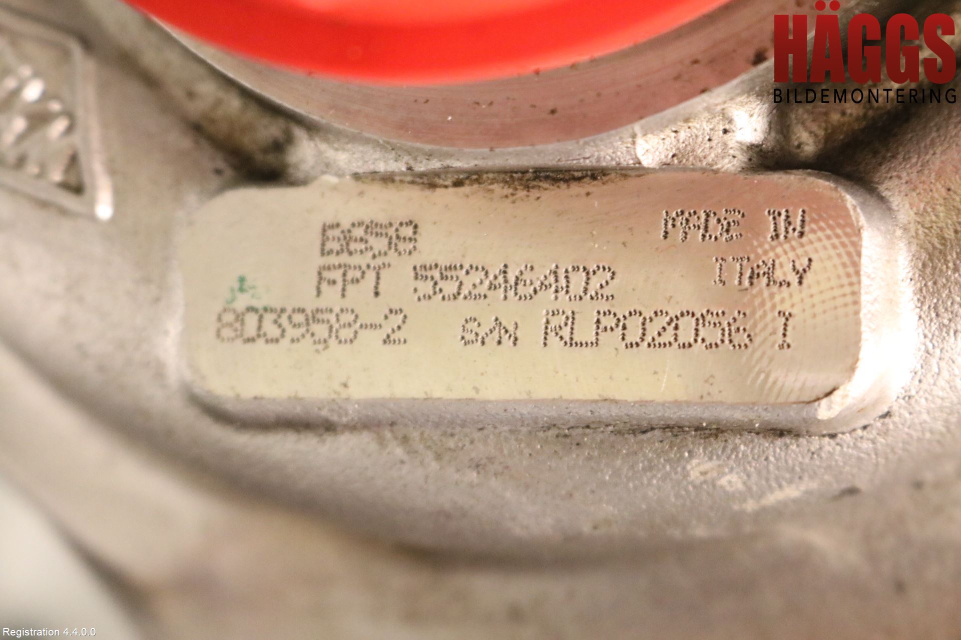 Fiat FREEMONT Turboaggregat