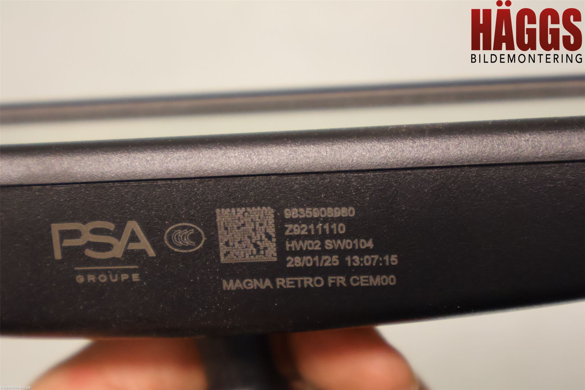 Citroen C4/E-C4 C4X/E-C4X III 21- Spegel Invändig