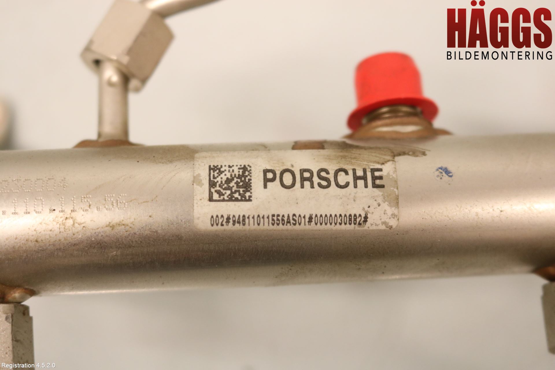 Porsche PANAMERA 09- Injspridarrör