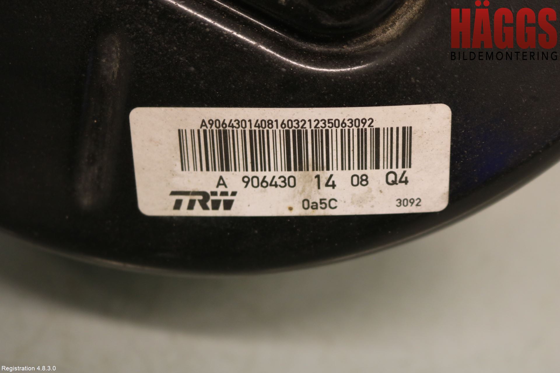 Volkswagen VW CRAFTER 06-16 Bromsservo