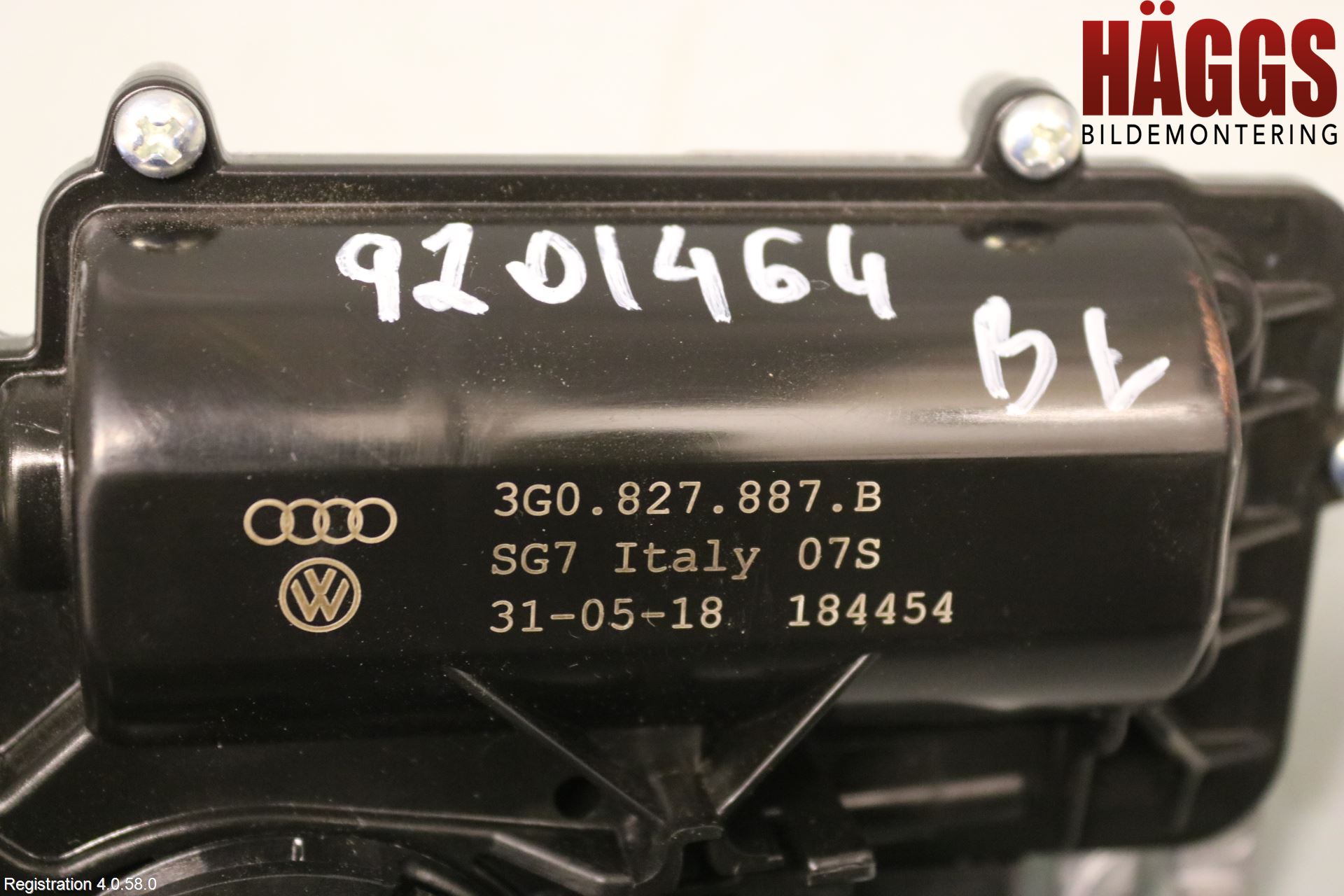Volkswagen VW PASSAT 15-19 Bakluckeöppnare Automatisk
