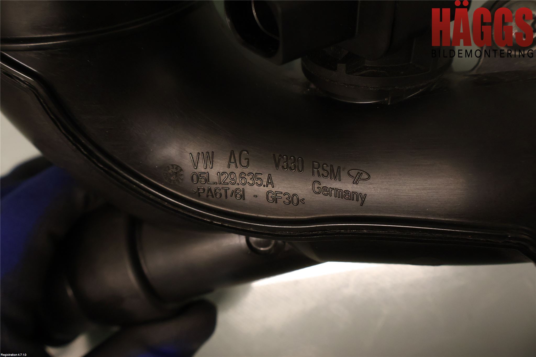 Audi A6 F2/C8 19- Injgummibälg-Slang