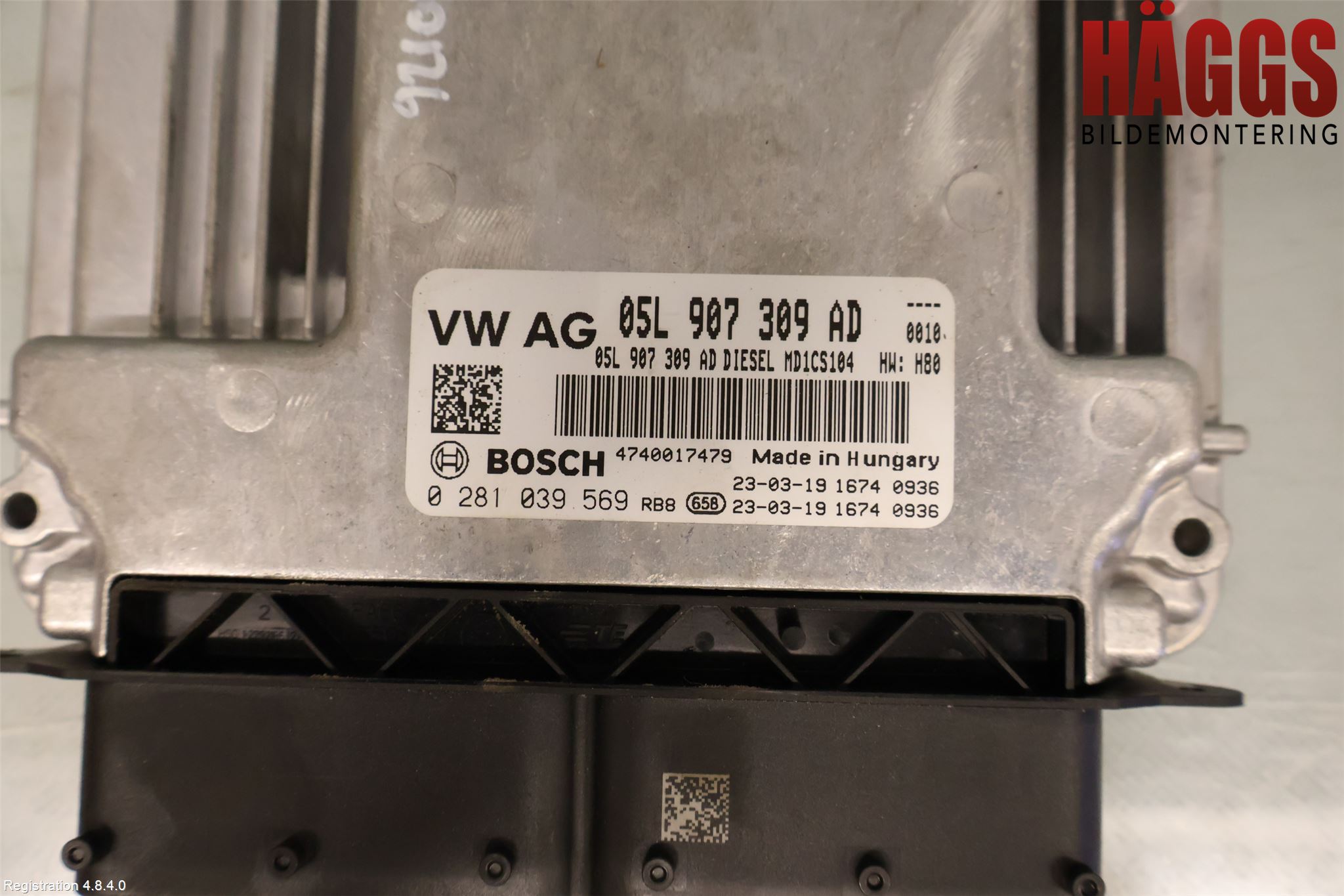 Volkswagen VW TRANSP/CARAVELLE (T6) 16-22 Styrenhet Inspump Diesel