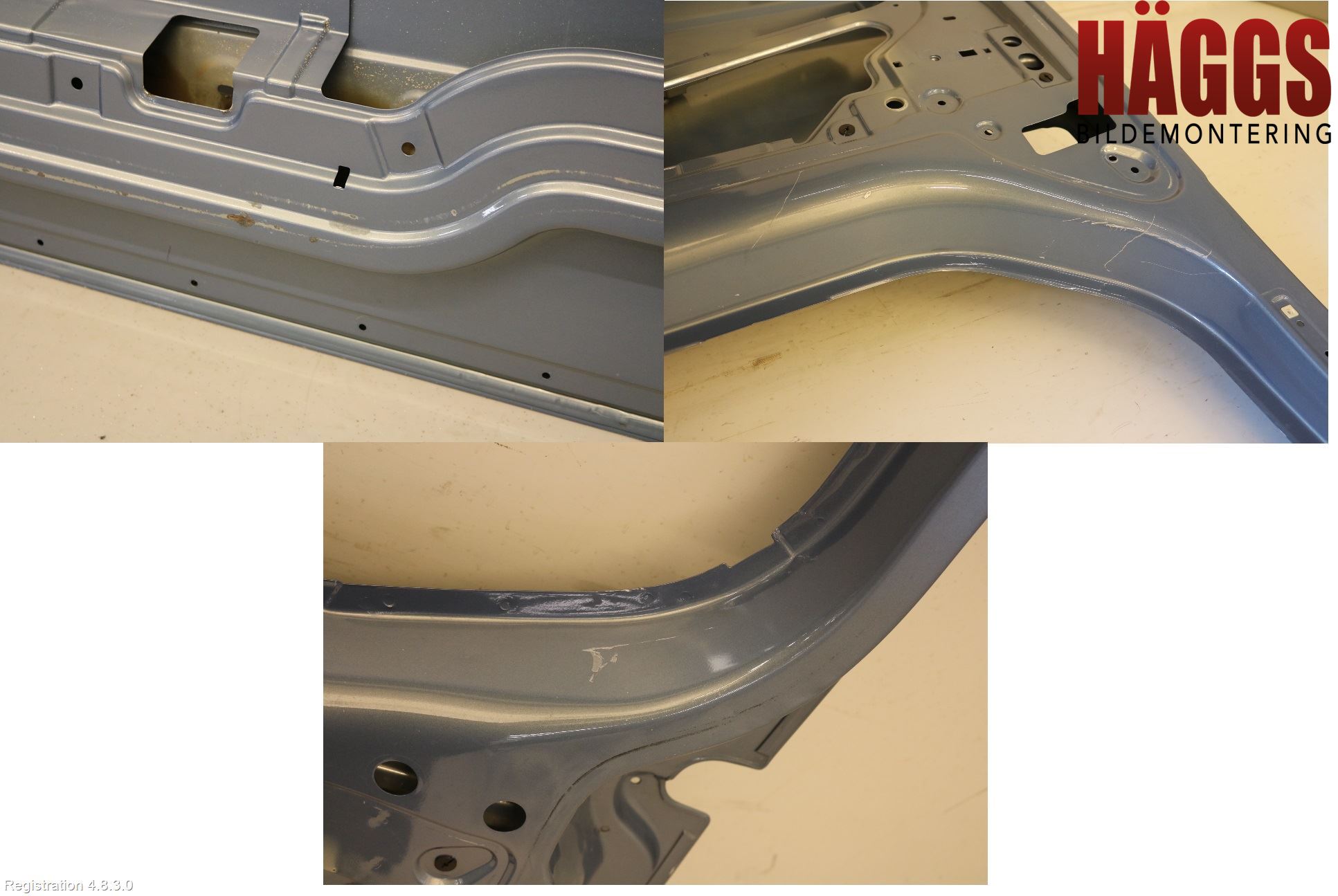 Opel VIVARO 01-14 Dörr Sido-Skjutdörr Hö