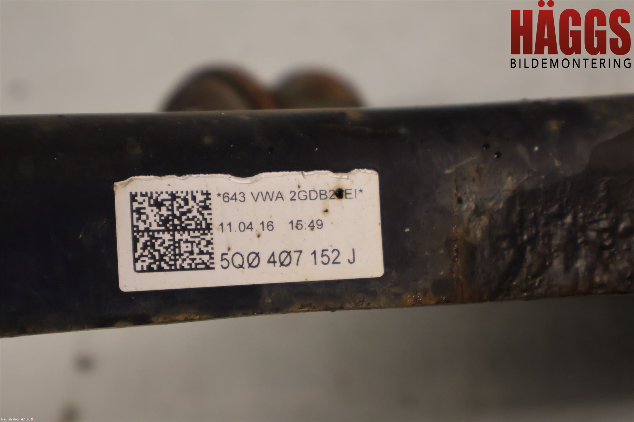 Volkswagen VW GOLF / E-GOLF VII 13-20 Bärarm Fram Undre Hö