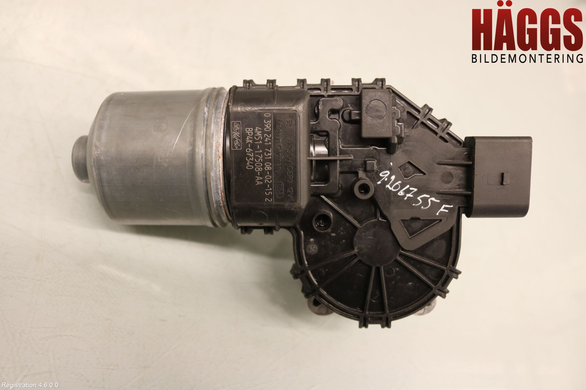 Ford FOCUS 08-11 Torkarmotor Vindruta