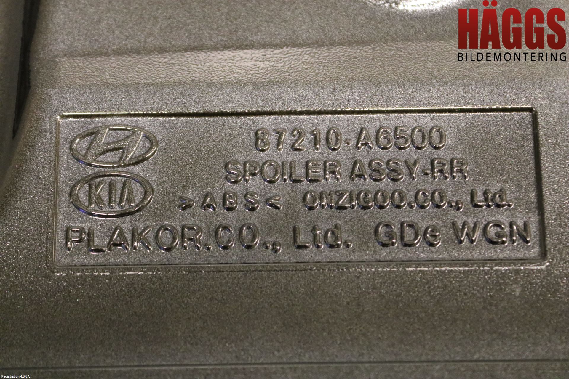 Hyundai i30 GD 13-17 Spoiler Baklucka