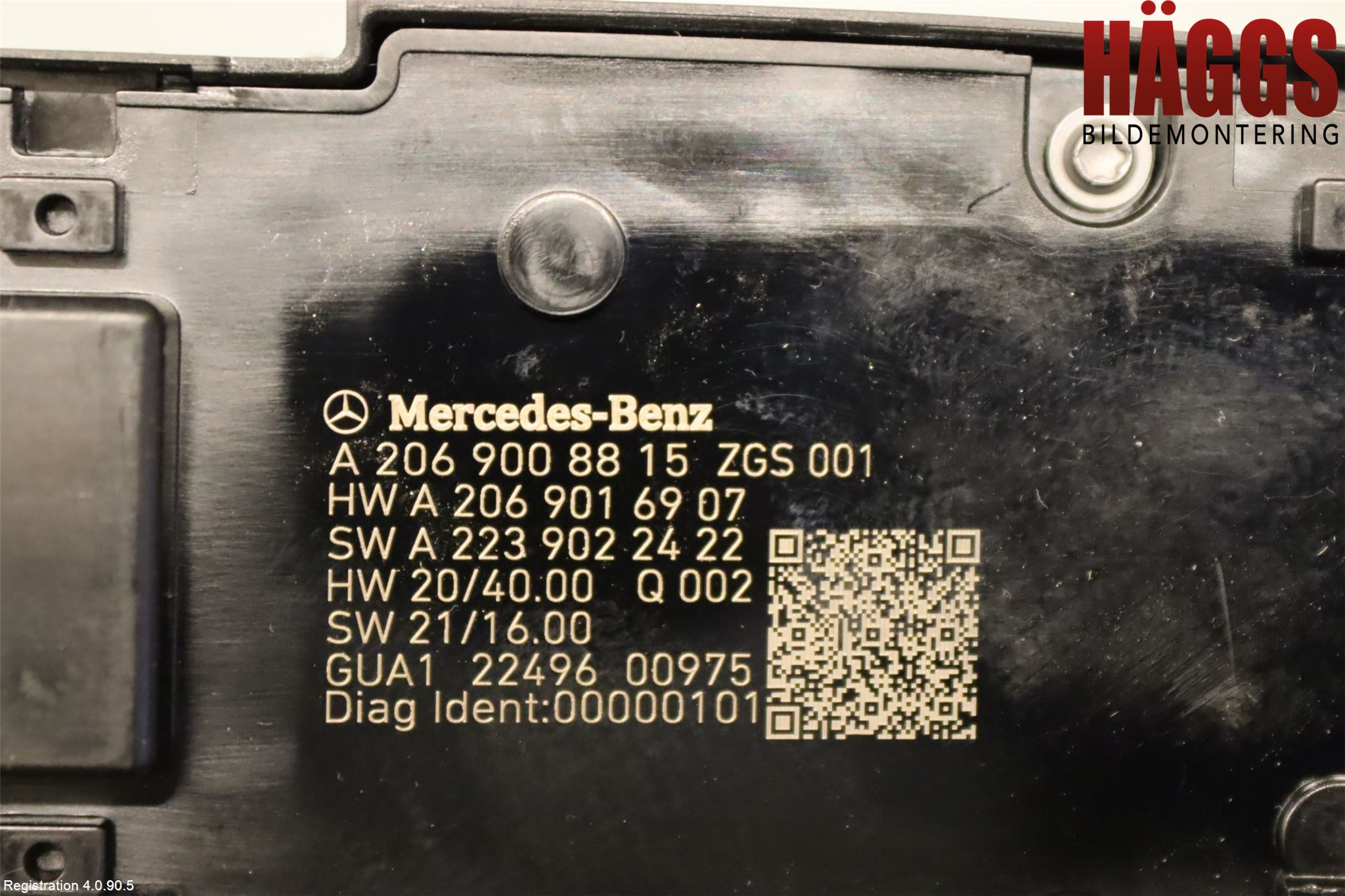 Mercedes-Benz MB EQE (V295) 22- Strömställare Elhiss