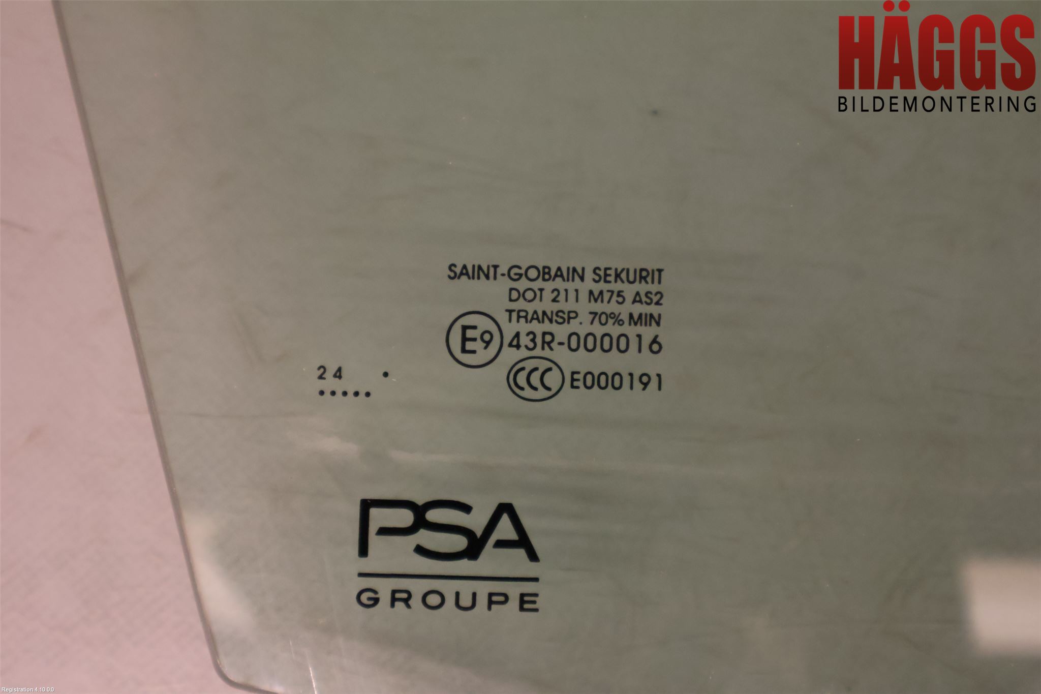 Citroen C4/E-C4 C4X/E-C4X III 21- Dörruta Fram Höger