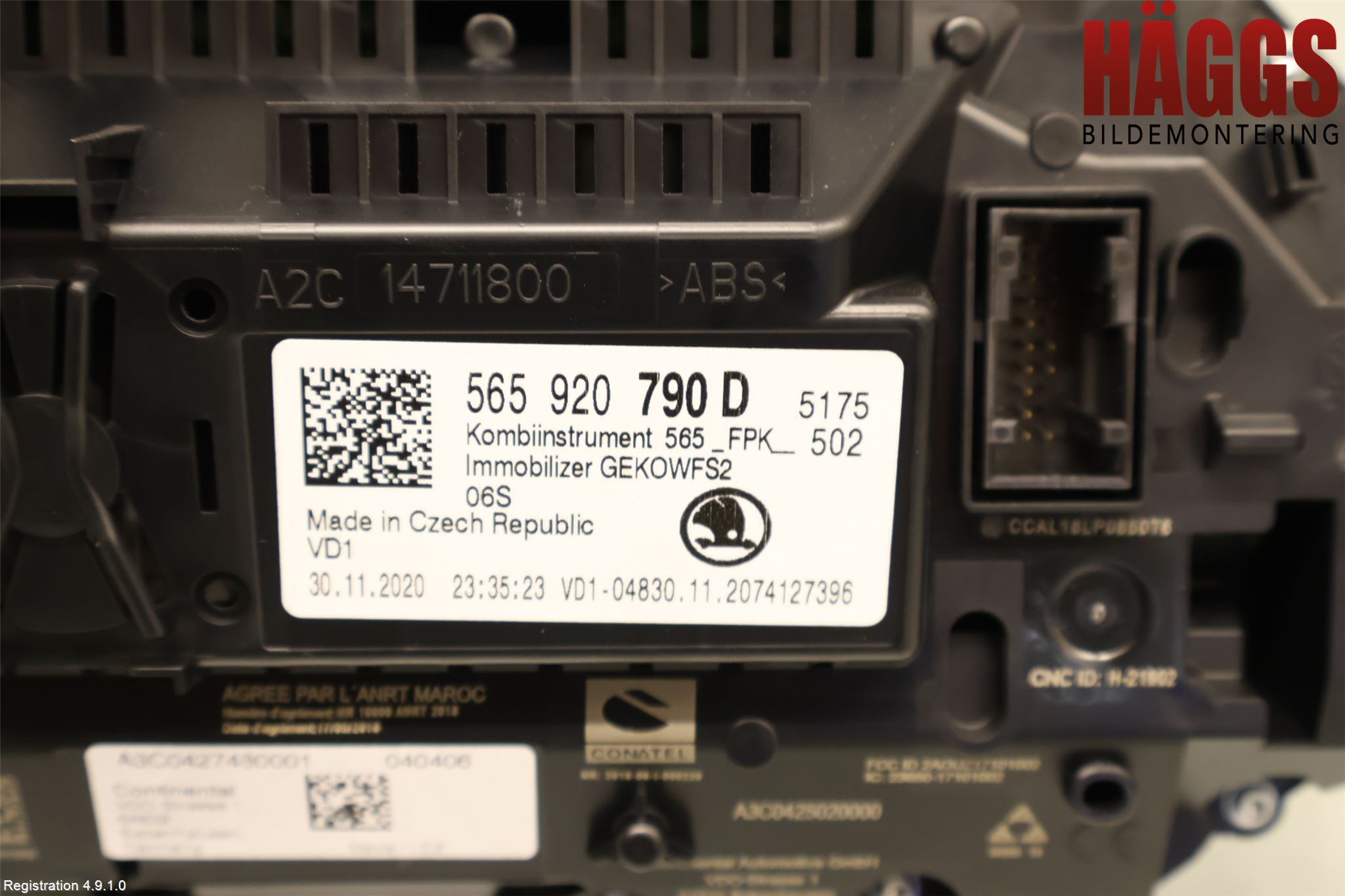 Skoda KAROQ 18- Instrument Komb