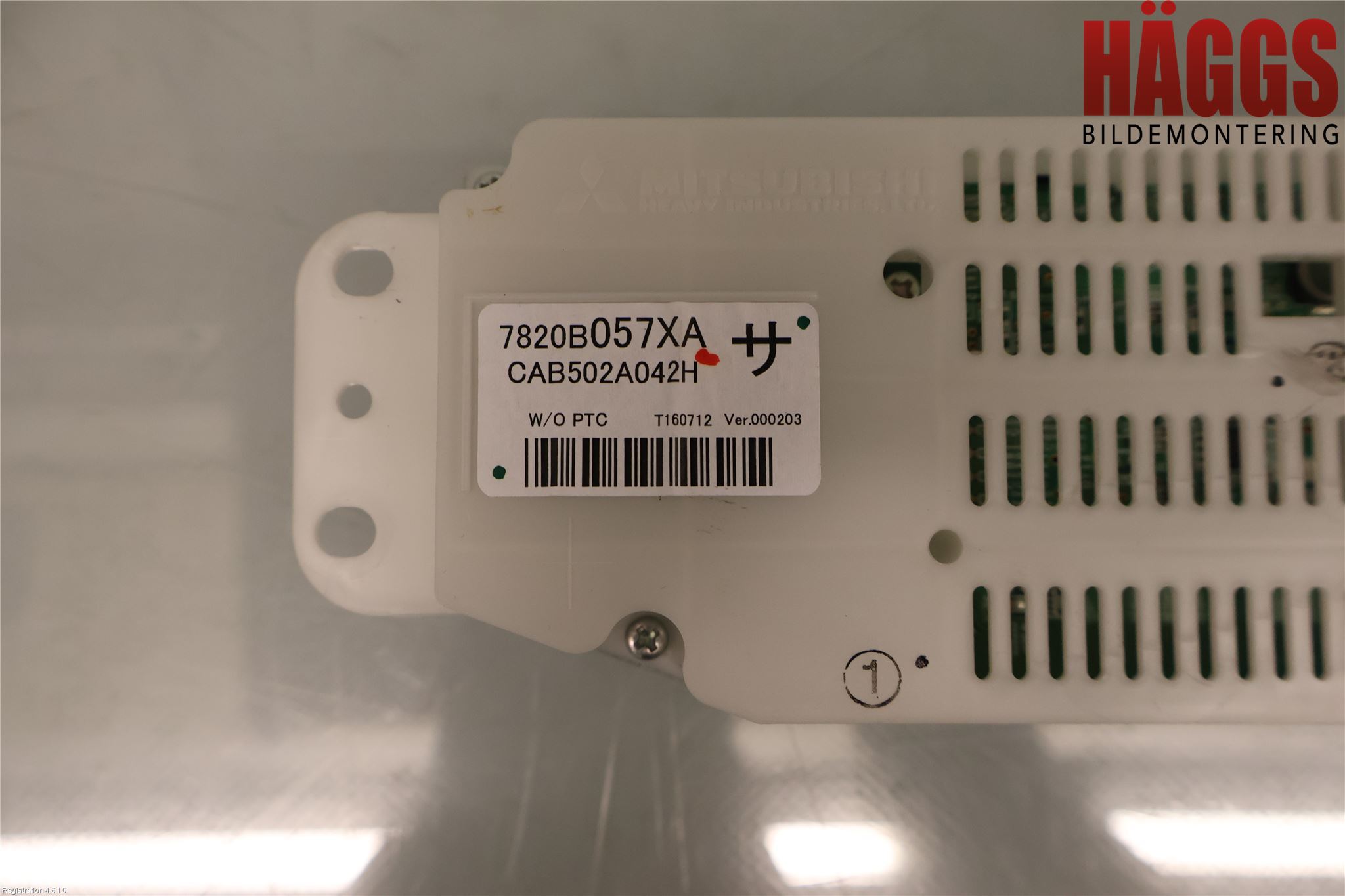 Mitsubishi OUTLANDER 13-21 Ac Styrenhet Ac Manöveren