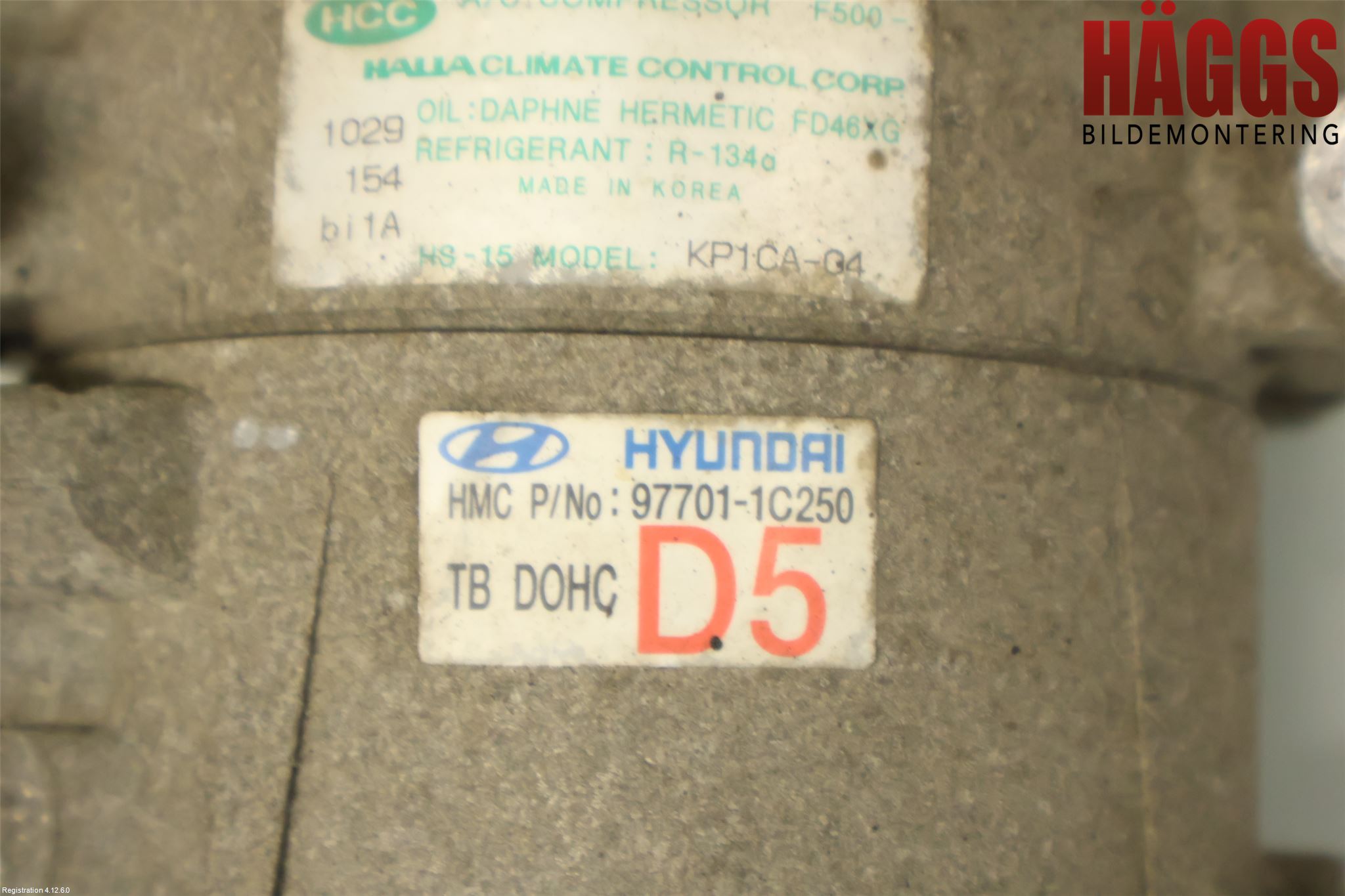 Hyundai GETZ Ac Kompressor