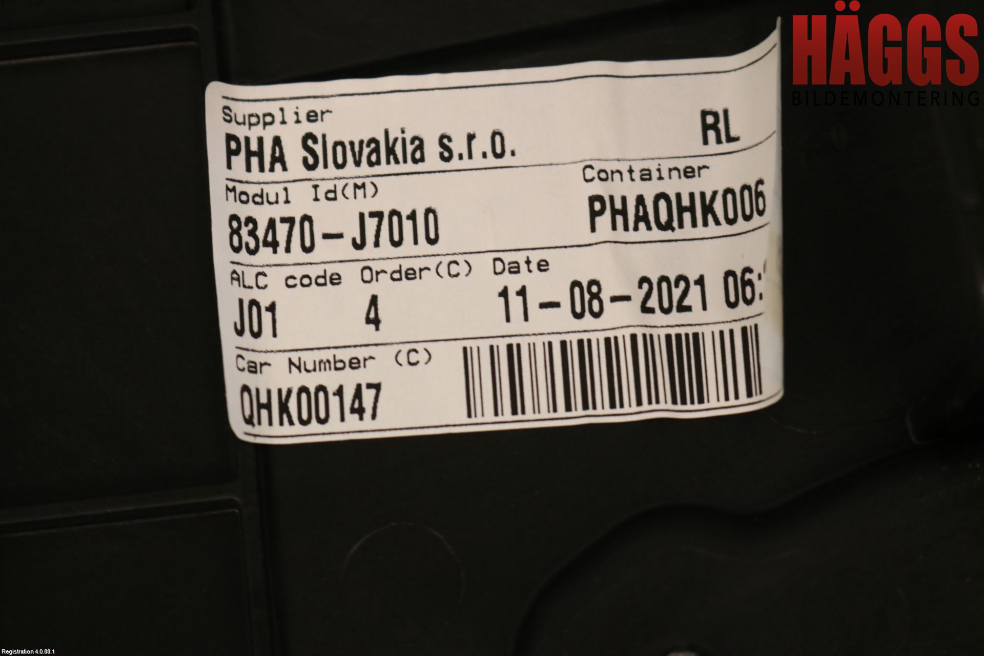 Kia CEED/CEED SW 19- Fönsterhissmekanism