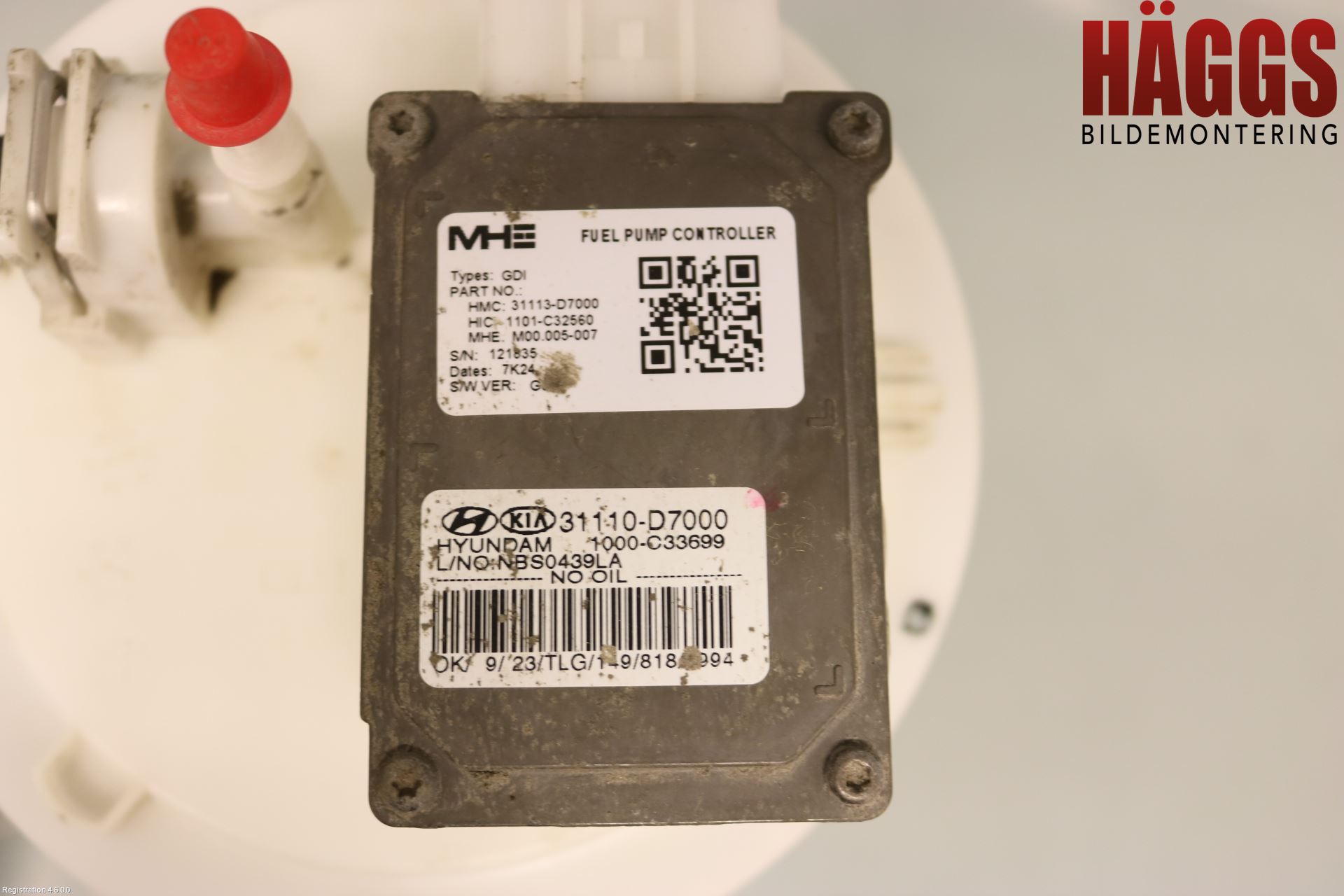 Hyundai TUCSON 05- Bränslepump El