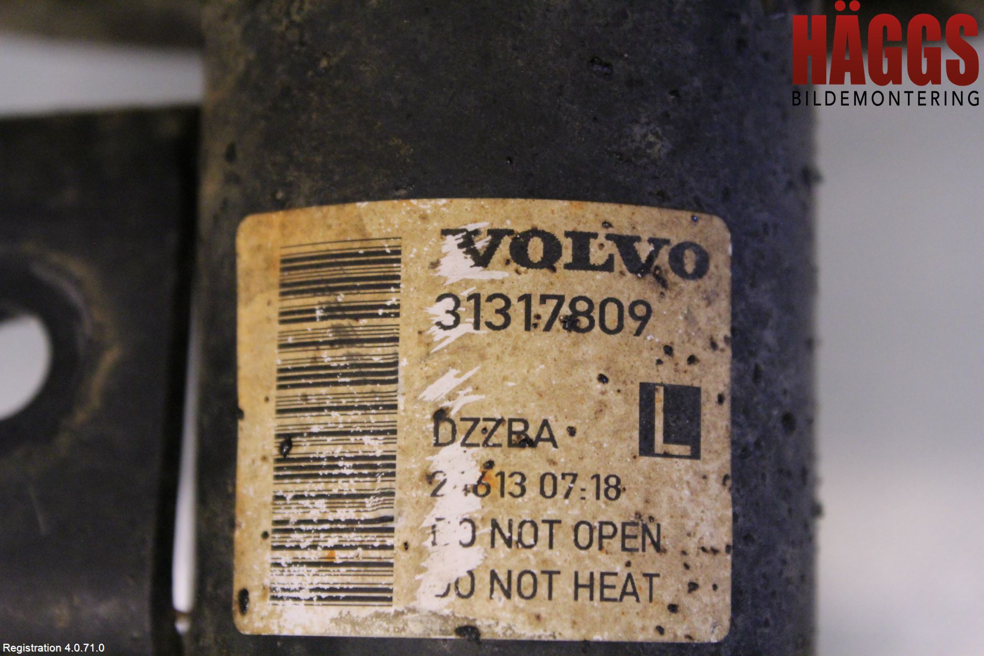 Volvo V70 14-16 Fjäderben Fram Vänster