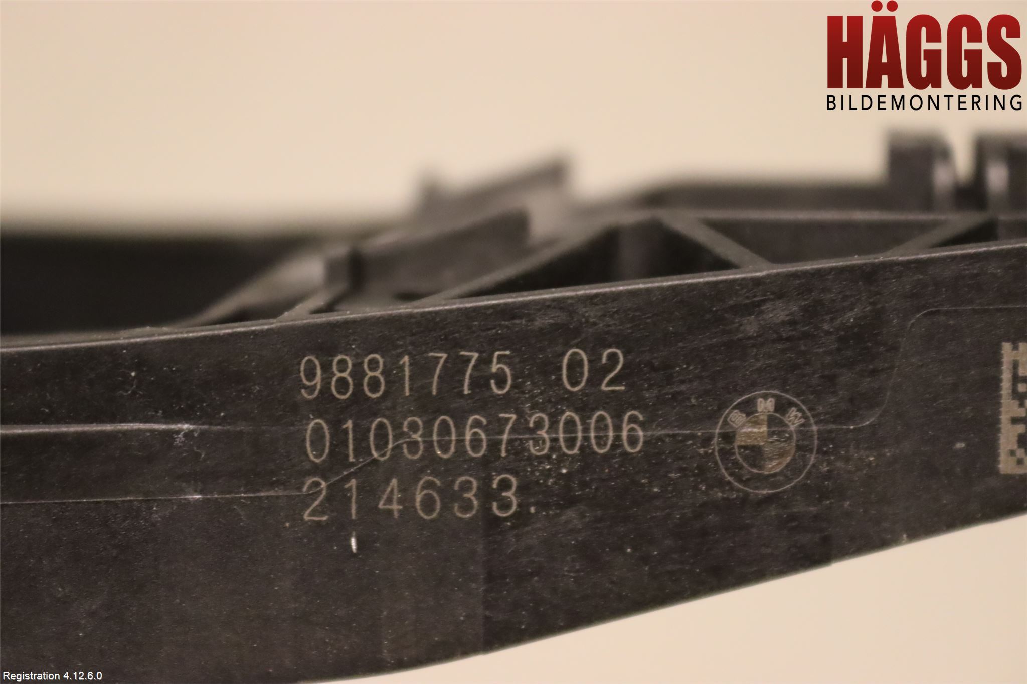 BMW X4 G02 18- Dörrhandtag Yttre Vä