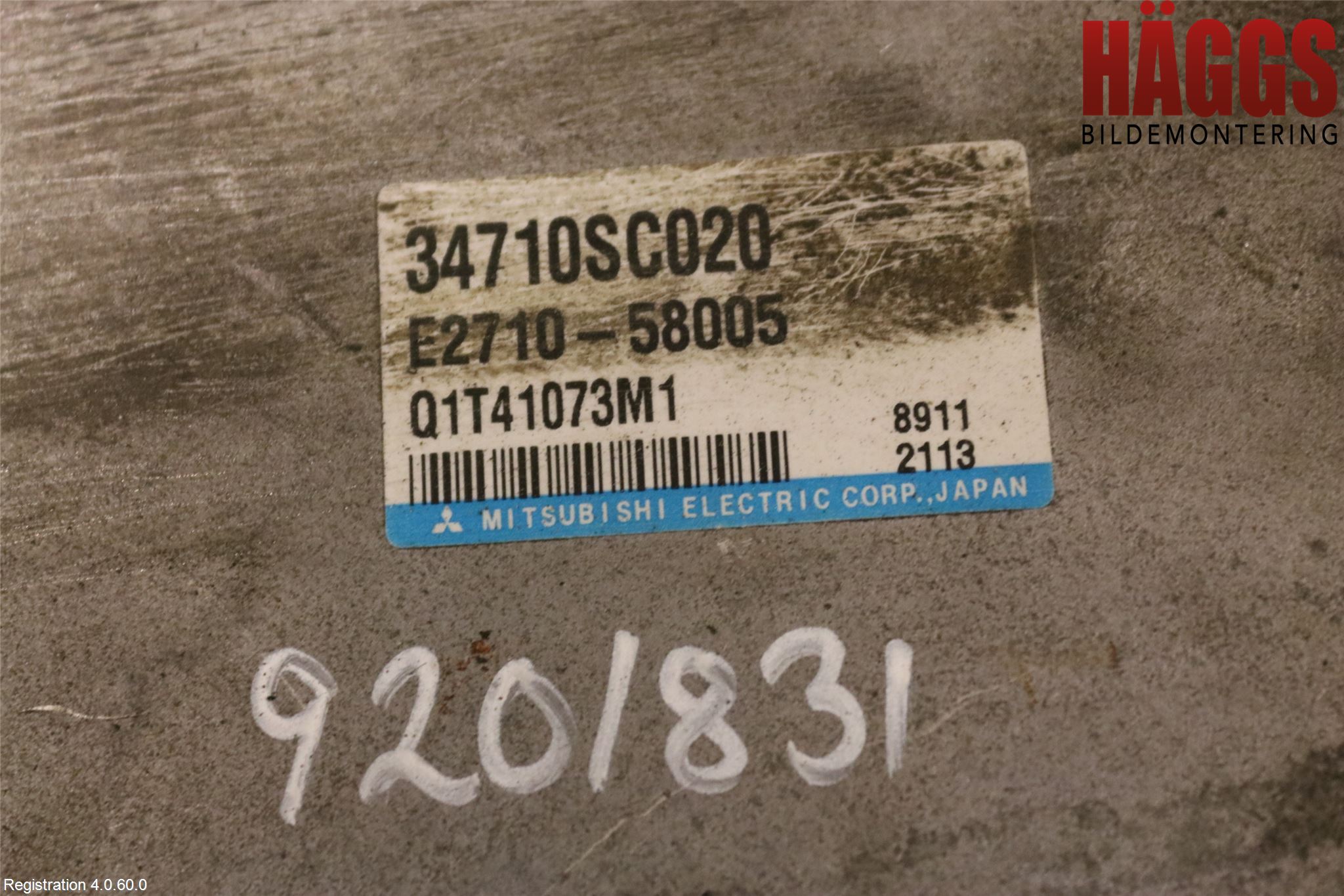 Subaru FORESTER SH  08-13 Styrenhet Styrservo
