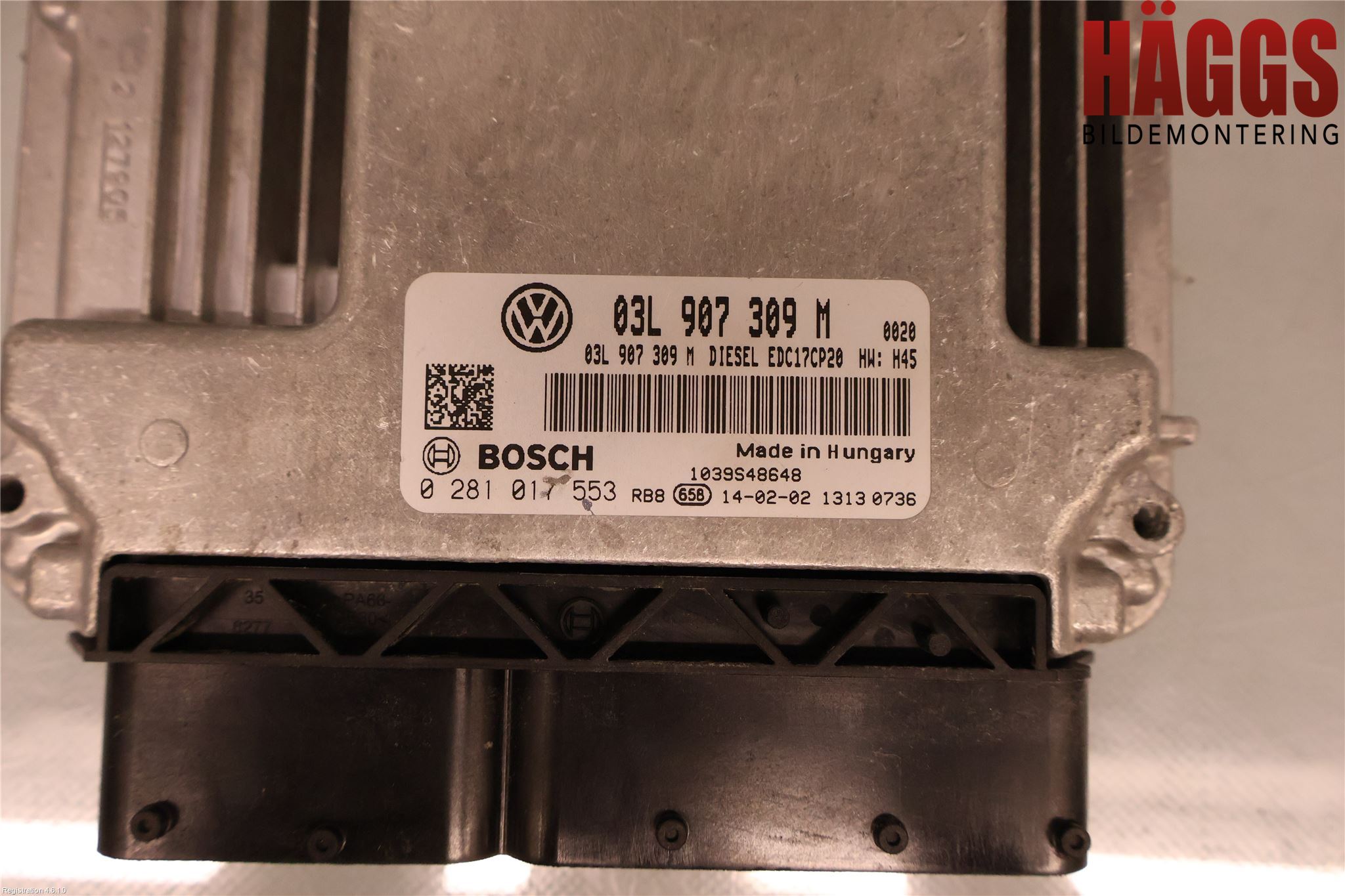 Volkswagen VW TRANSP/CARAVELLE (T5) 04-15 Styrenhet Inspump Diesel