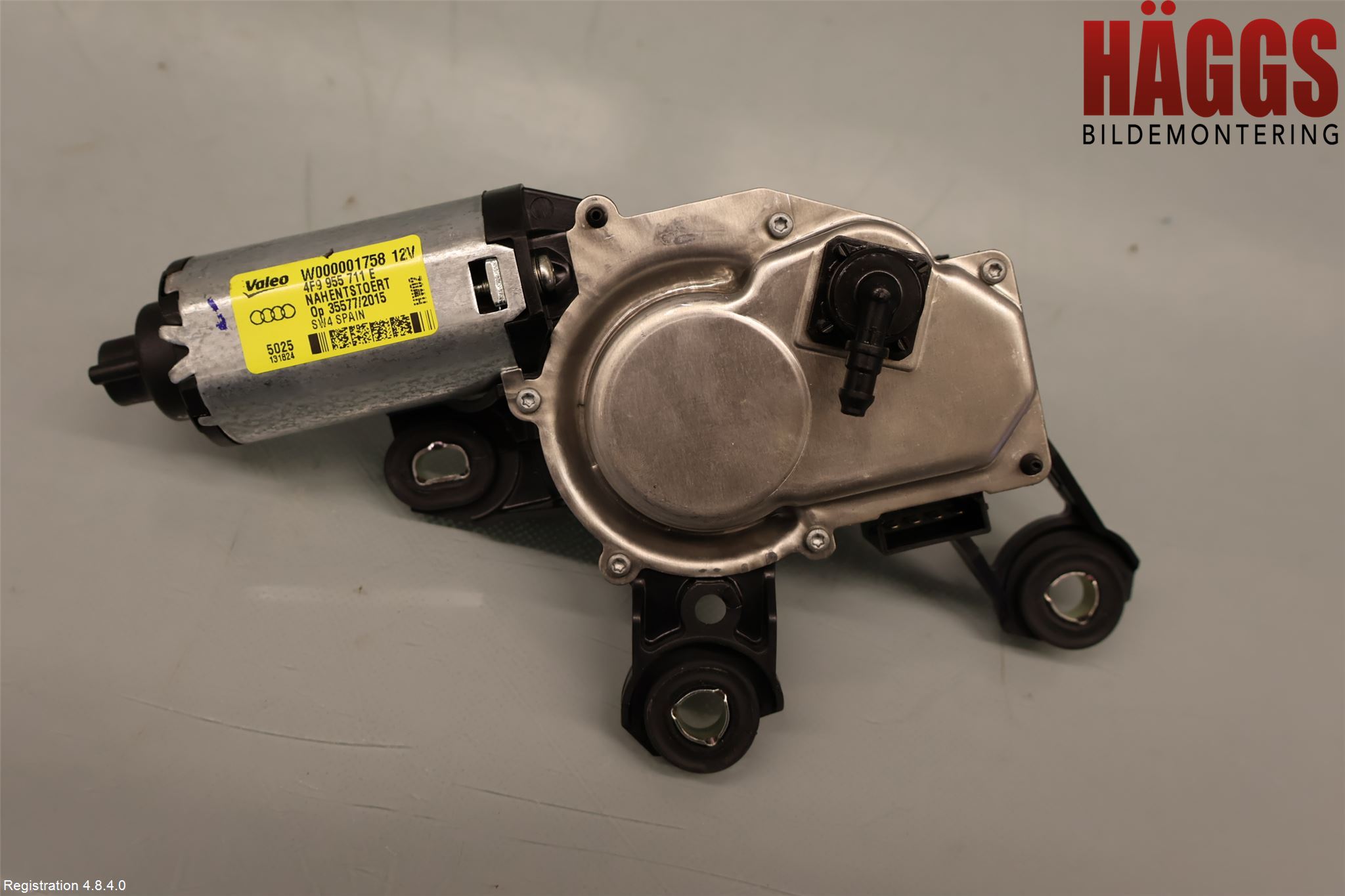 Audi A4 12-15 Torkarmotor Baklucka