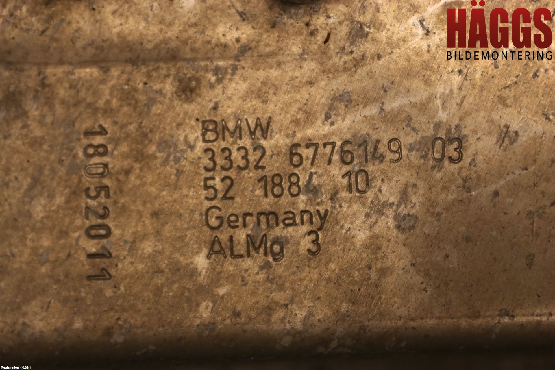 BMW 5 F10/F11/F18 09-17 Momentstag Fram