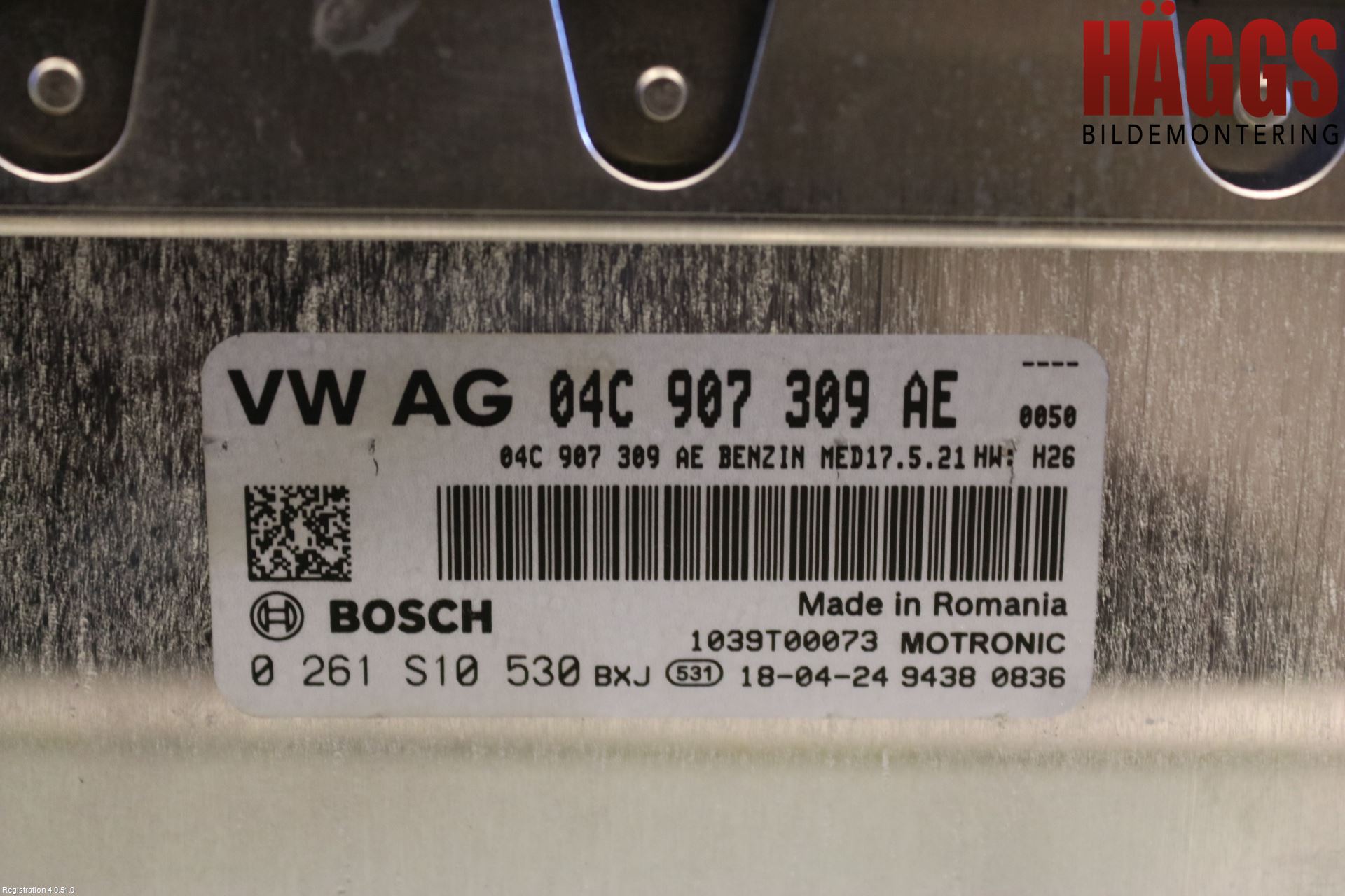 Volkswagen VW GOLF / E-GOLF VII 13-20 Styrenhet Insprut Bensin
