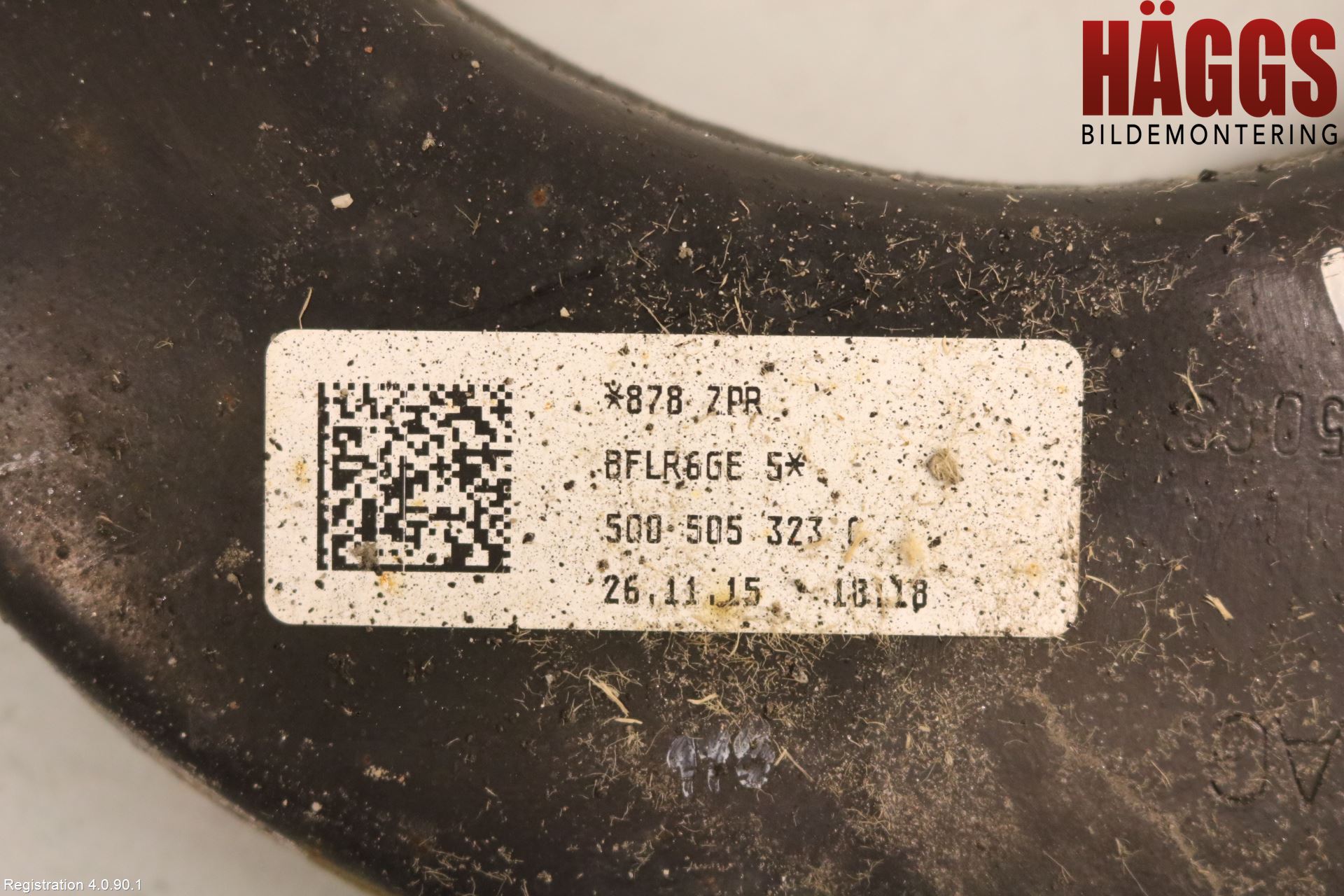 Volkswagen VW TIGUAN 07-16 Bärarm Bak Övre Vänster