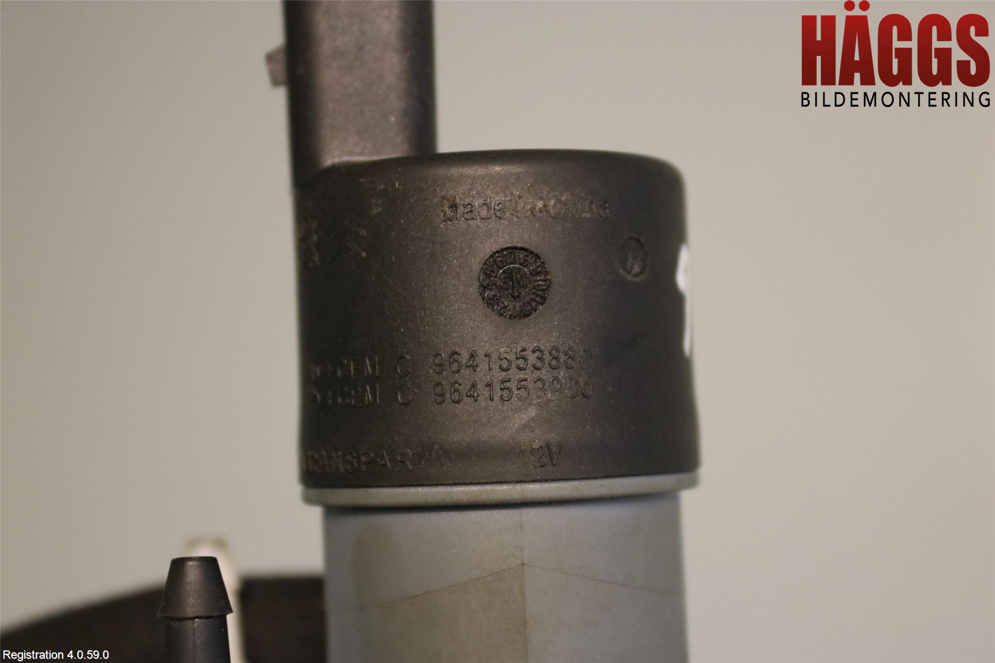 Nissan QASHQAI 17-21 Spolarpump Vindruta