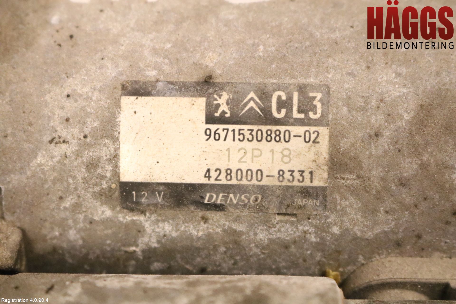 Peugeot 208 12-15 Startmotor