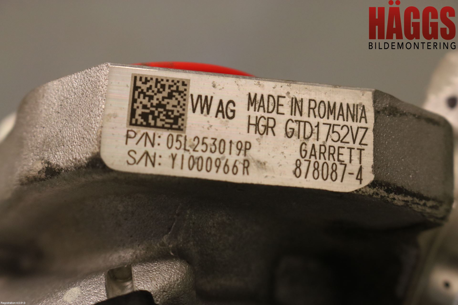 Volkswagen VW PASSAT 20-24 Turboaggregat