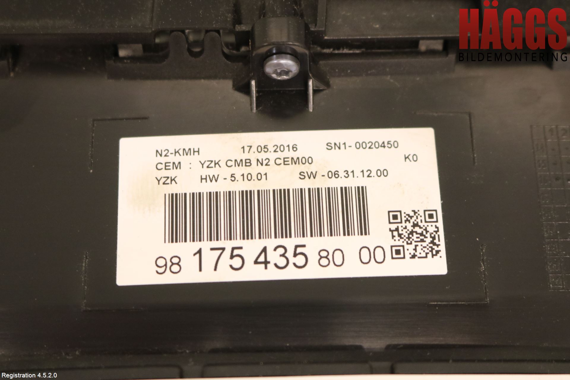 Peugeot EXPERT/E-EXPERT 17- Instrument Komb