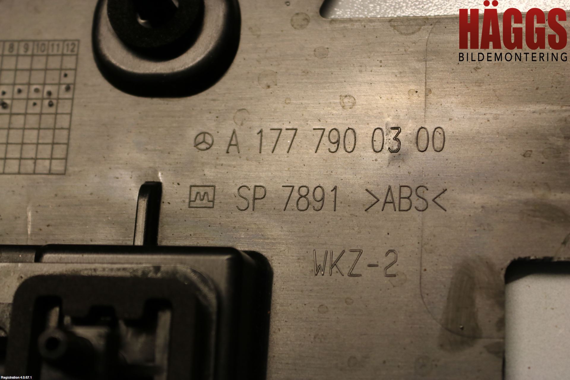 Mercedes-Benz MB A-KLASS (W177) 18- Spoiler Baklucka