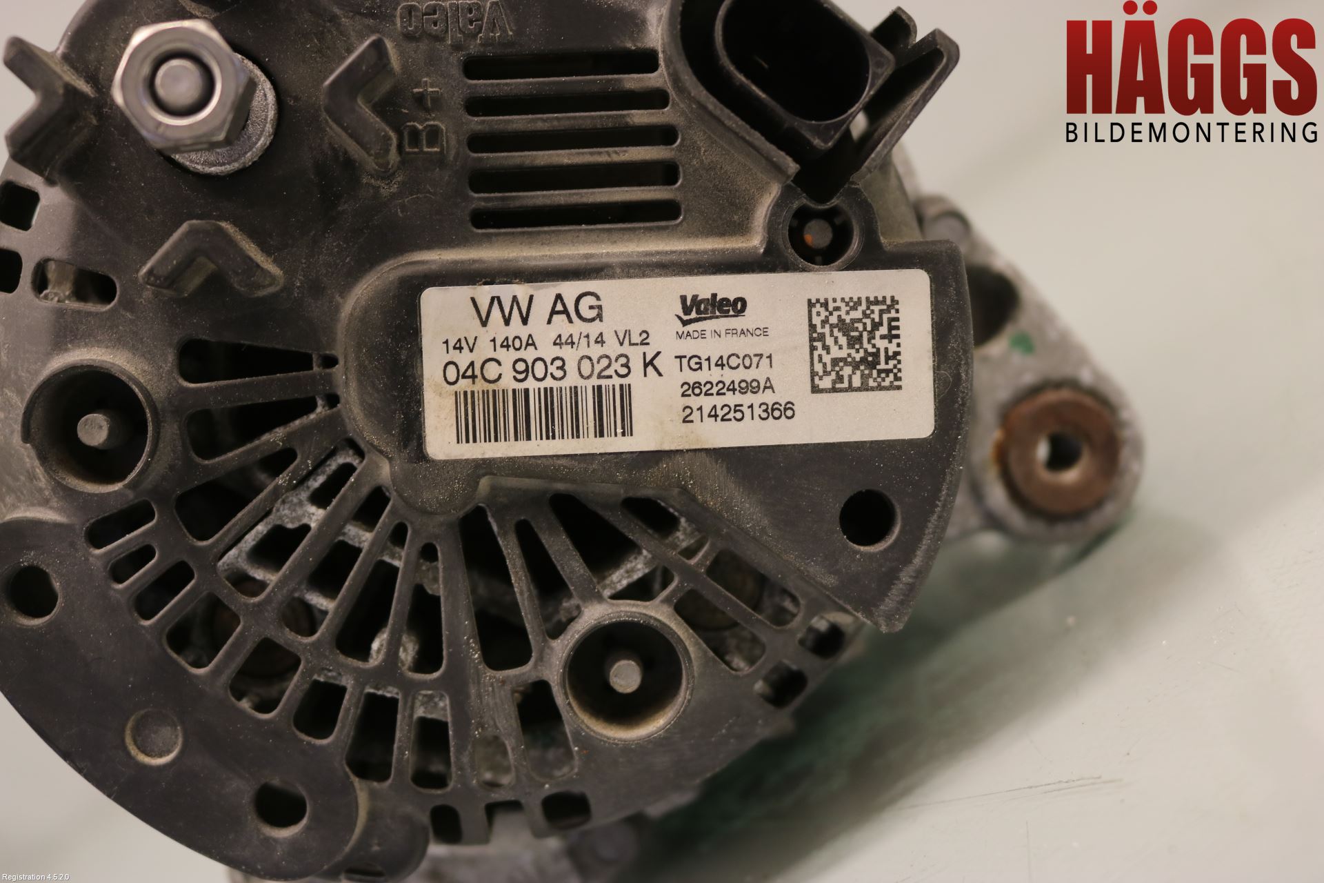 Volkswagen VW GOLF SPORTSVAN 15-20 Generator