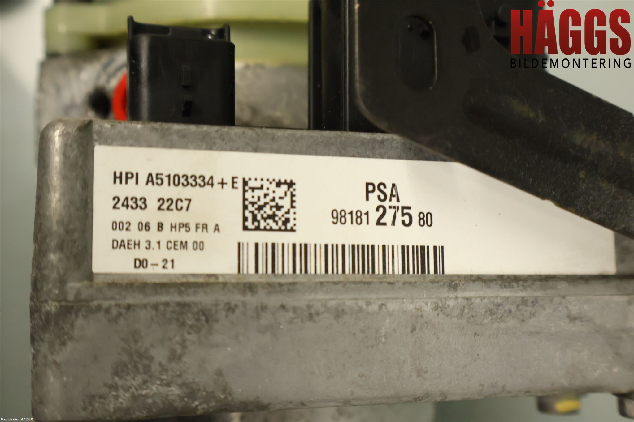 Peugeot EXPERT/E-EXPERT 17- Styrservo Pump Elektrisk