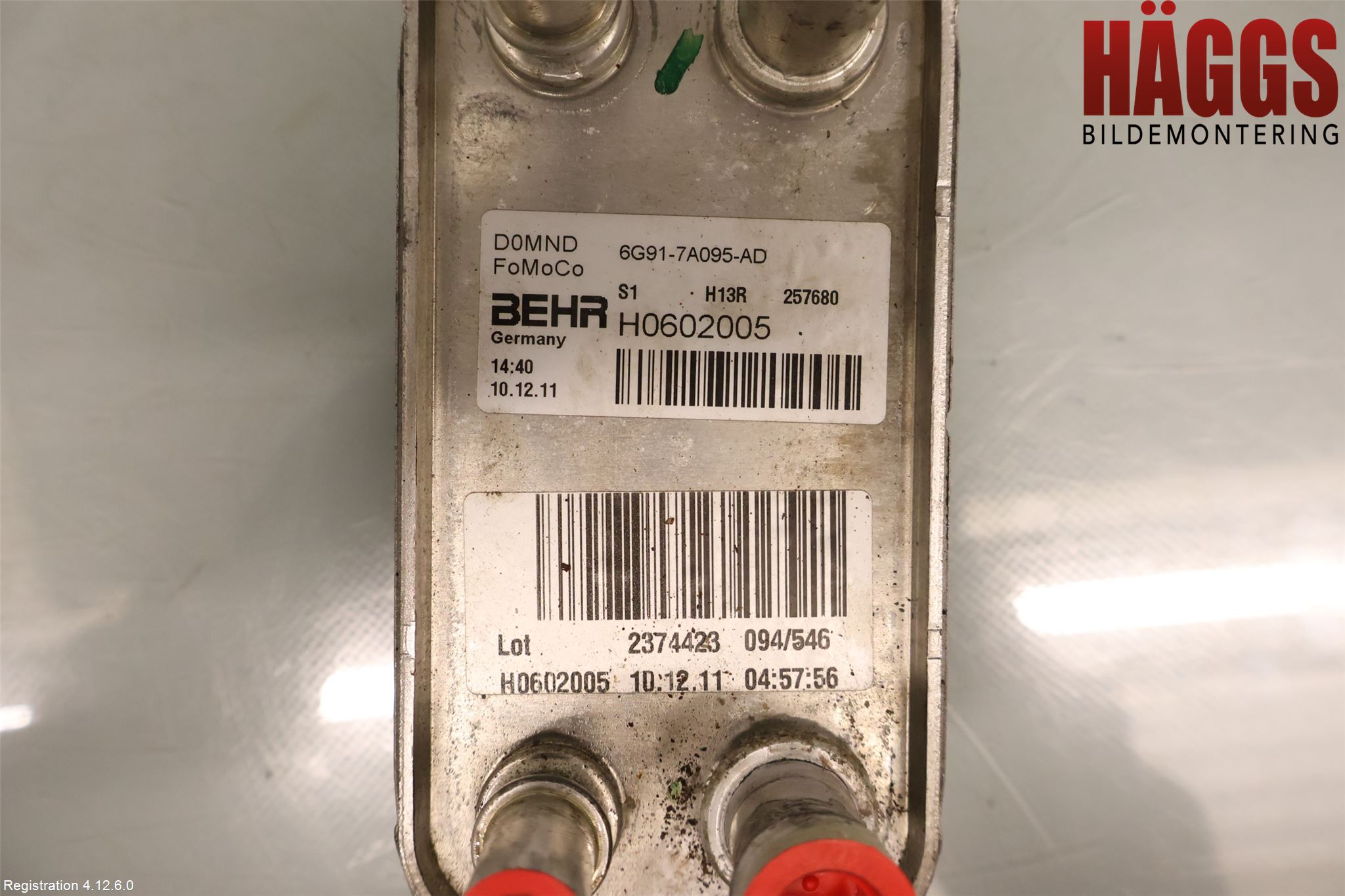Ford MONDEO 07-15 Oljekylare Automat