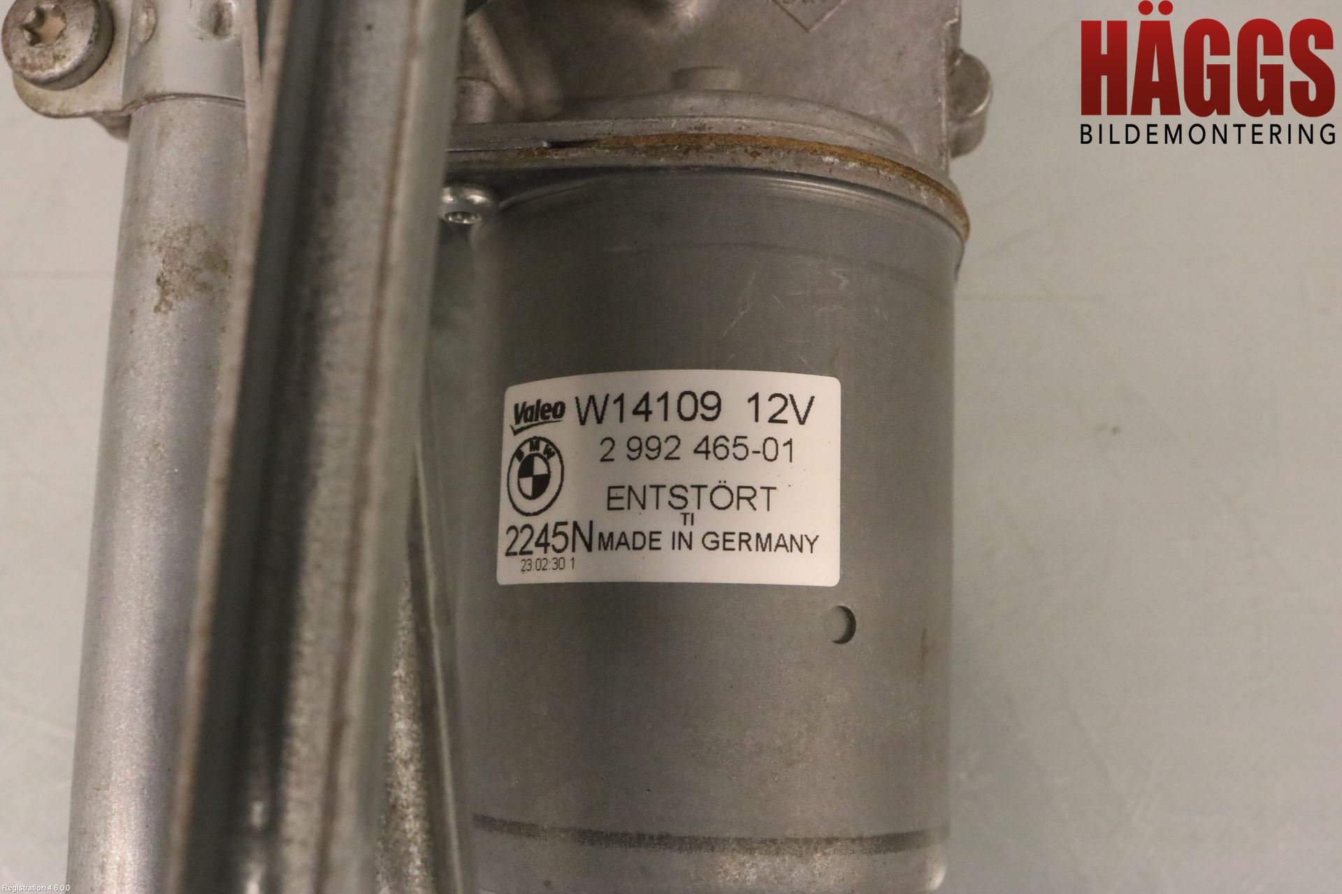 BMW X1 E84 10-15 Torkarmotor Vindruta